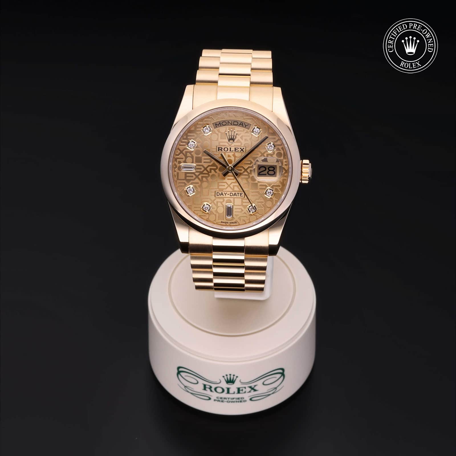 Rolex Day-Date in Yellow gold, 118208 - Bucherer