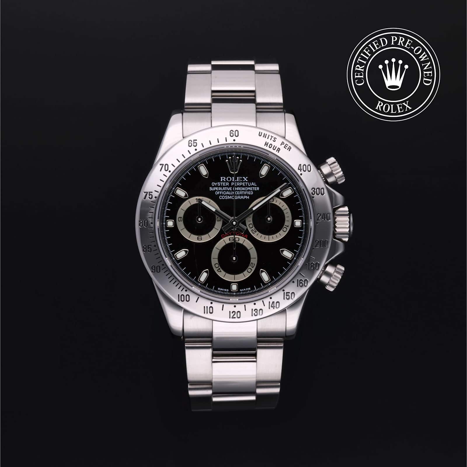 Rolex Cosmograph Daytona in Stainless steel, 116520 - Bucherer