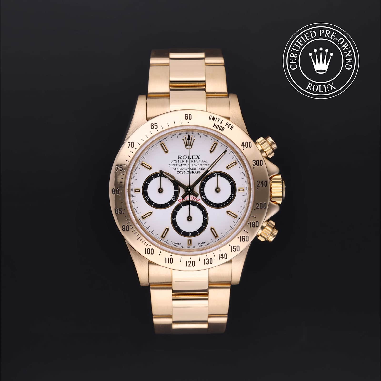 Rolex Cosmograph Daytona in Yellow Gold, 16528 - Bucherer