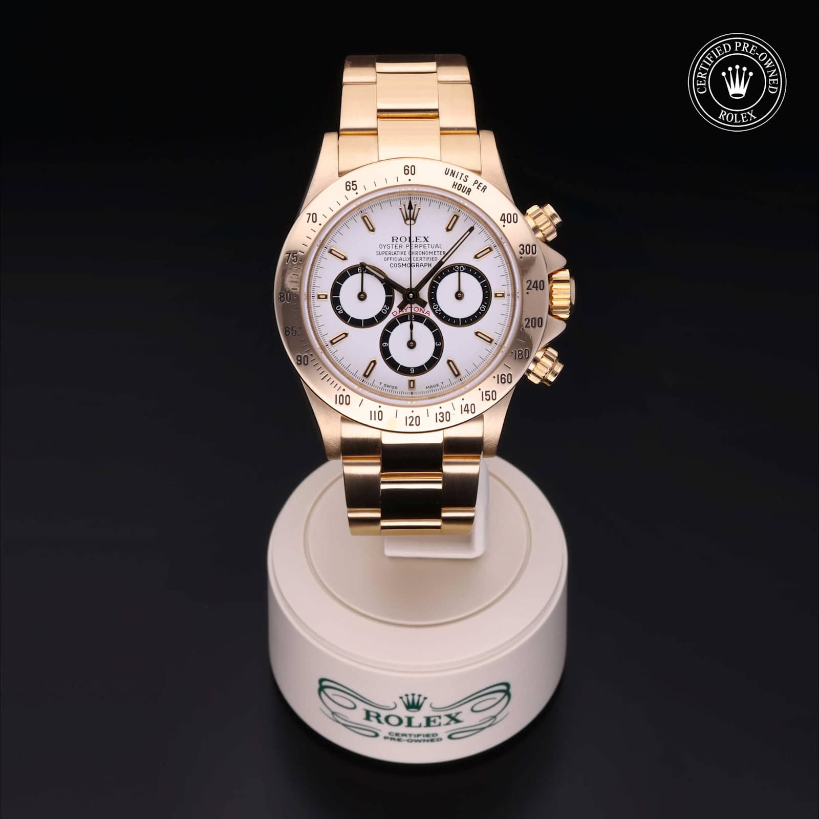 Rolex Cosmograph Daytona in Yellow Gold, 16528 - Bucherer
