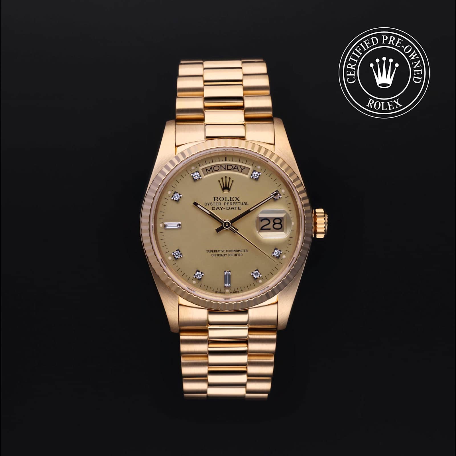 Rolex Day-Date in Yellow Gold, 18038 - Bucherer