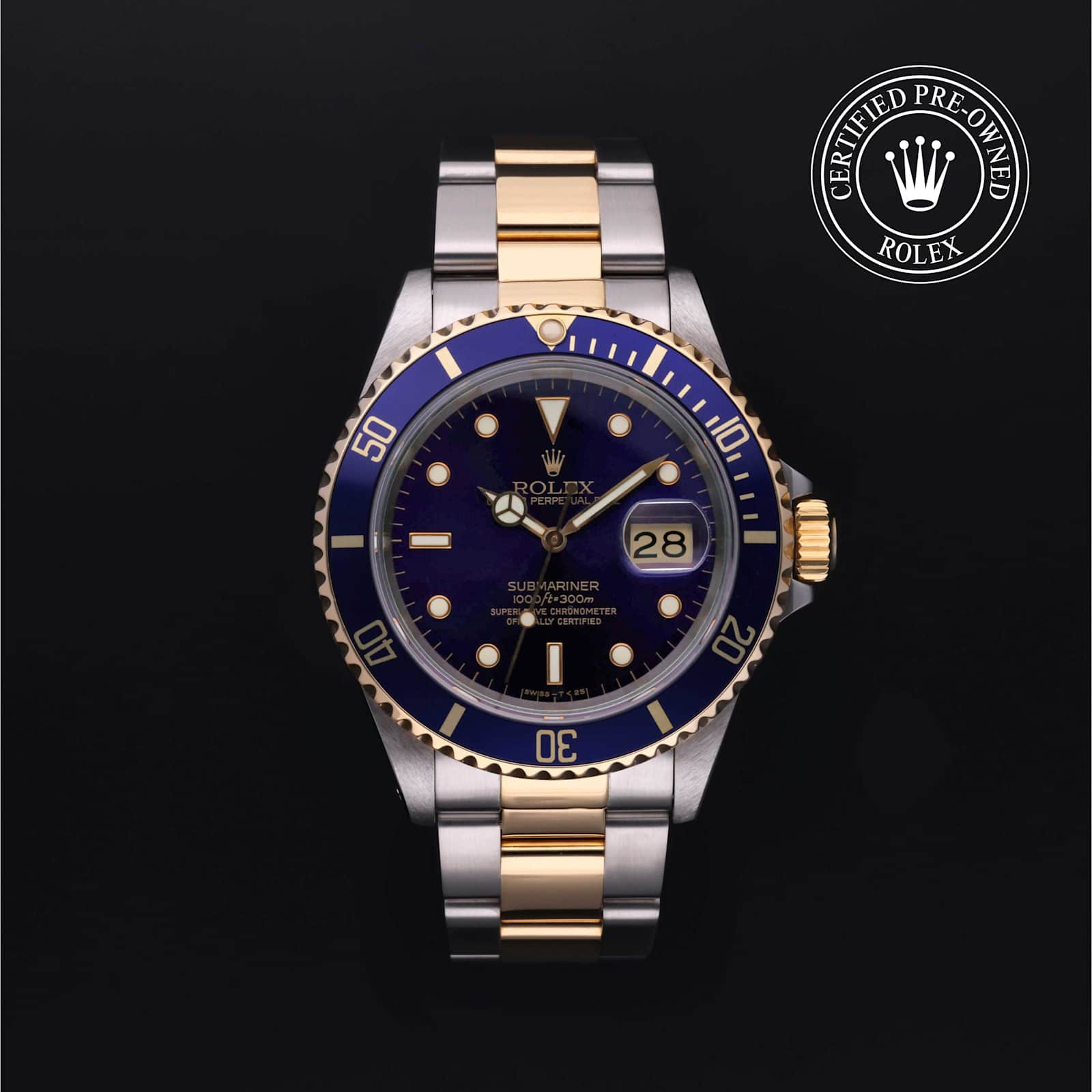 Rolex Submariner Date en Bicolore, 16613 - Bucherer