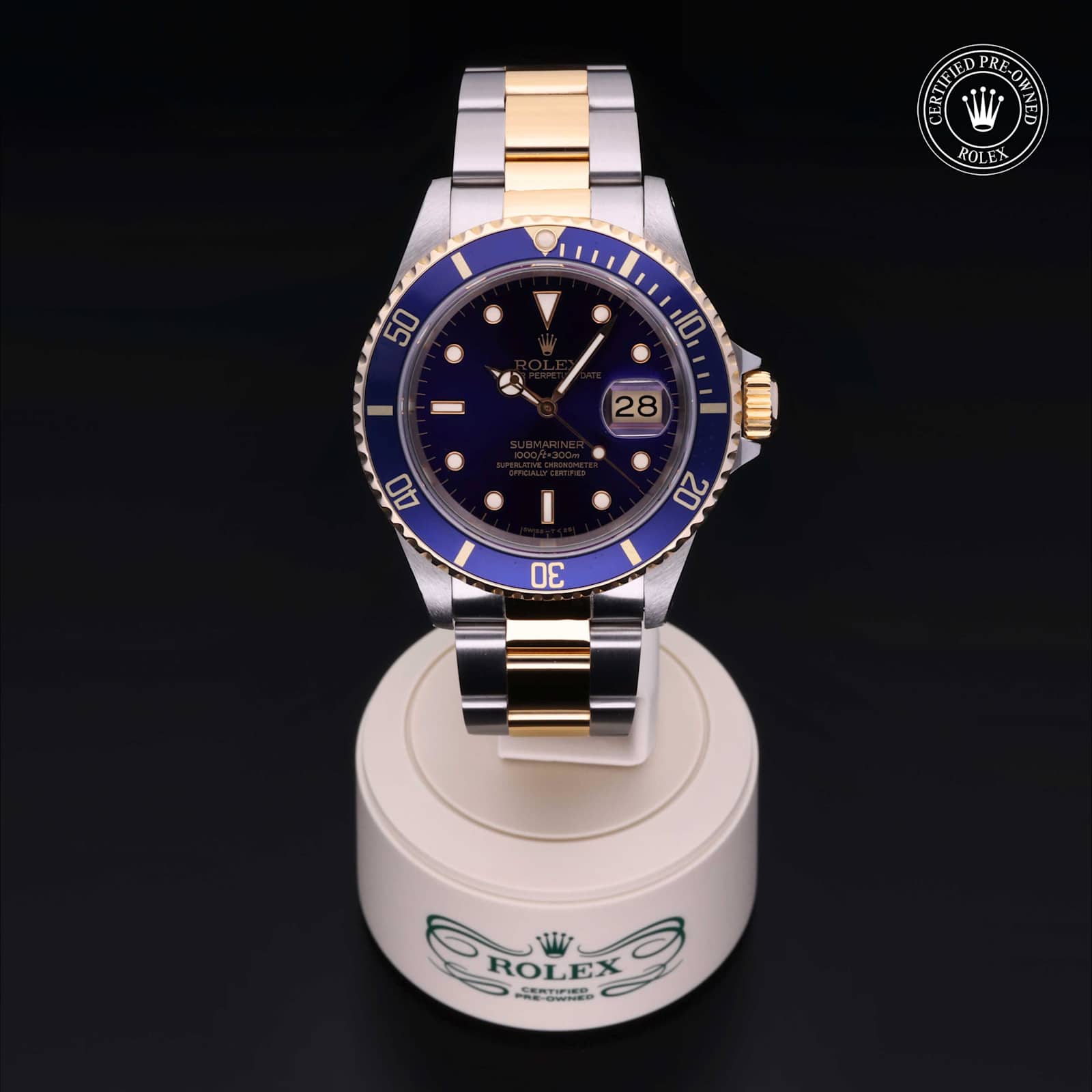 Rolex Submariner Date en Bicolore, 16613 - Bucherer