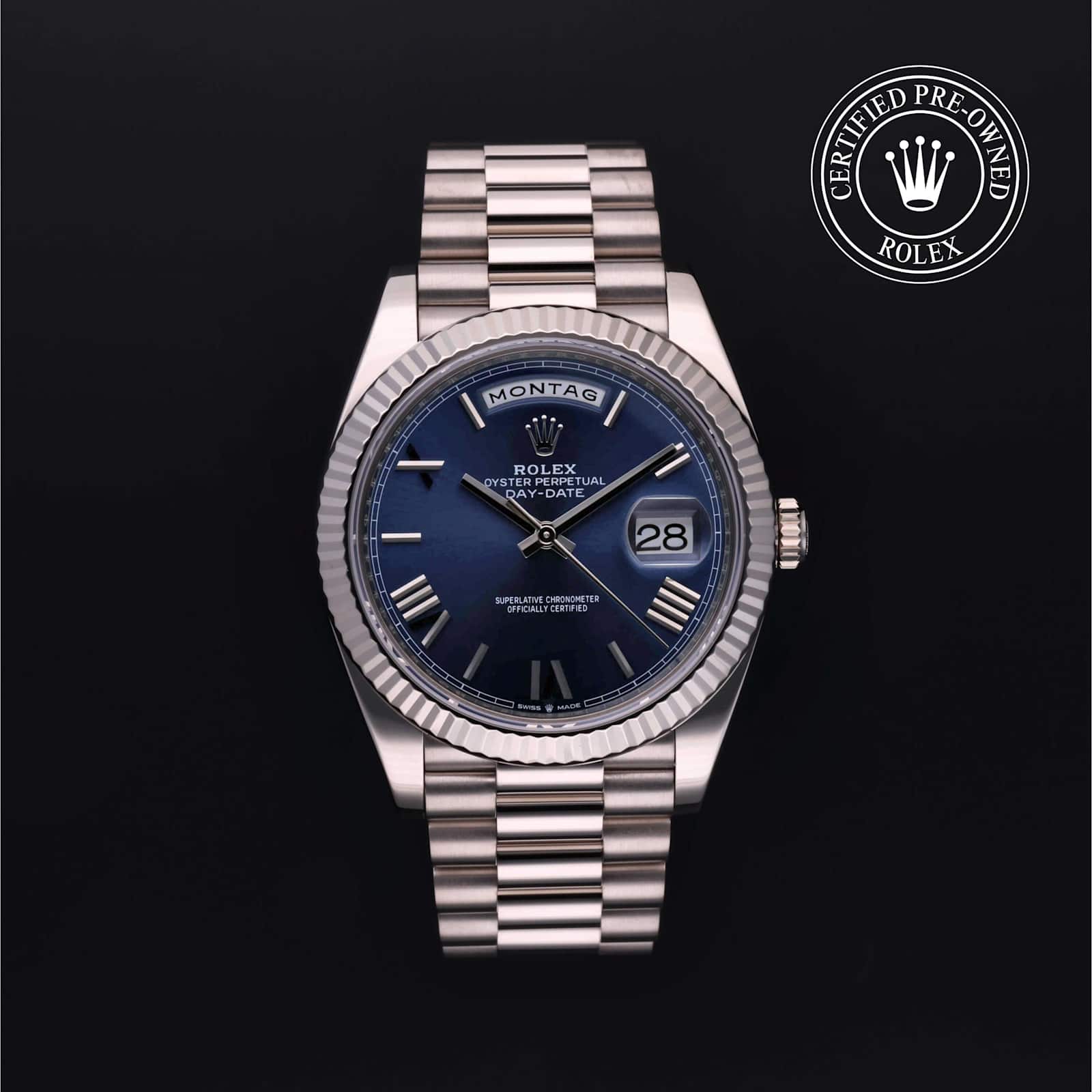 Rolex Day-Date in White Gold, 228239 - Bucherer