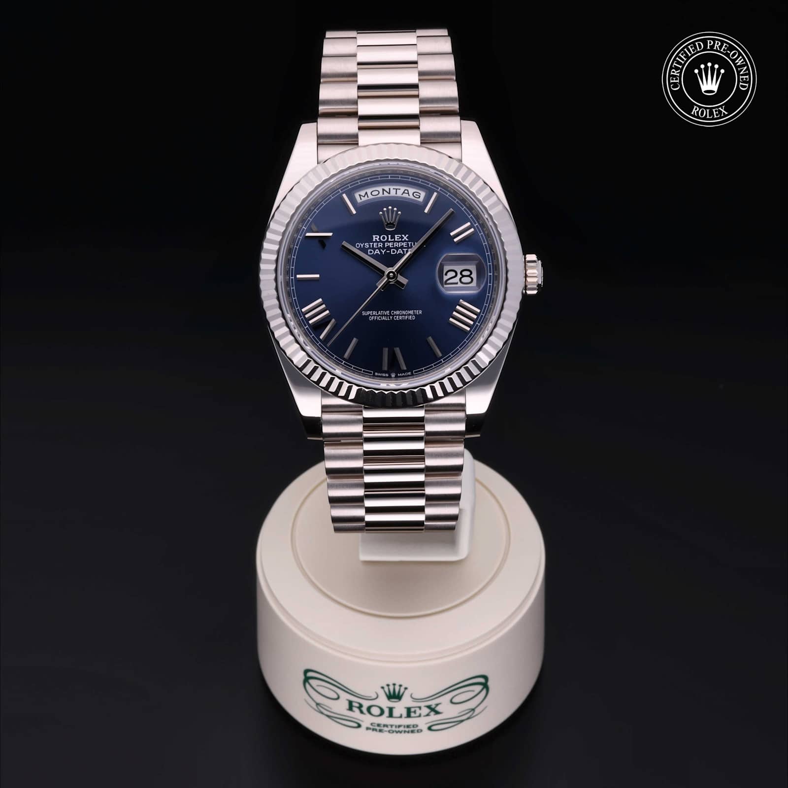 Rolex Day-Date in White Gold, 228239 - Bucherer