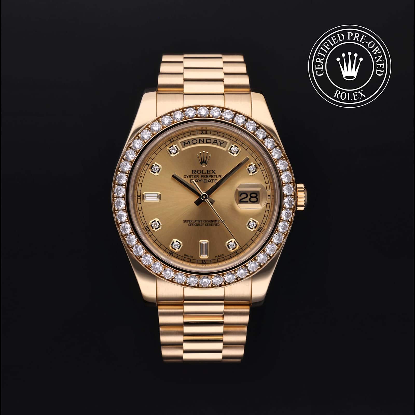 Rolex Day-Date in Yellow Gold, 218348 - Bucherer