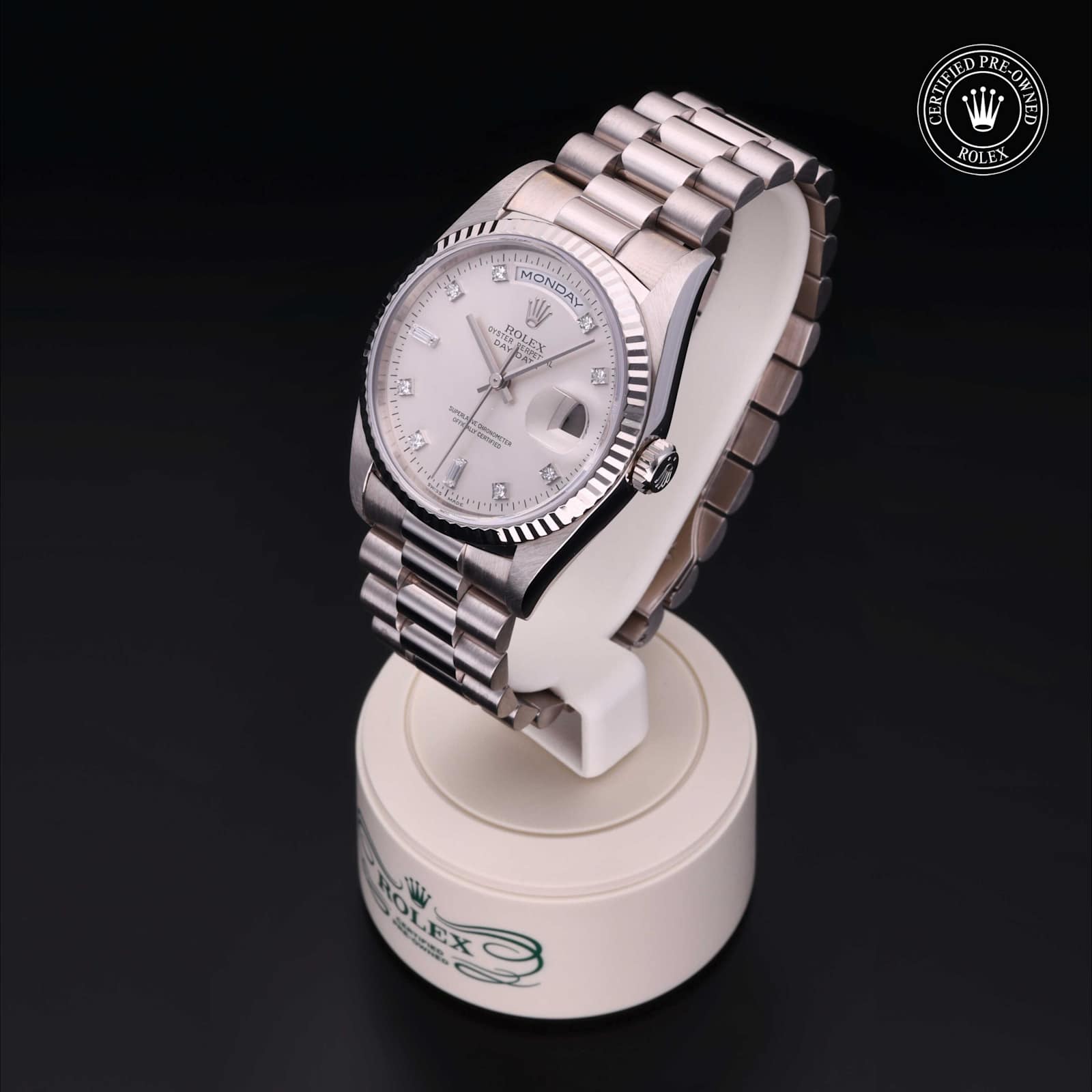 Rolex Day-Date in White gold, 18239 - Bucherer