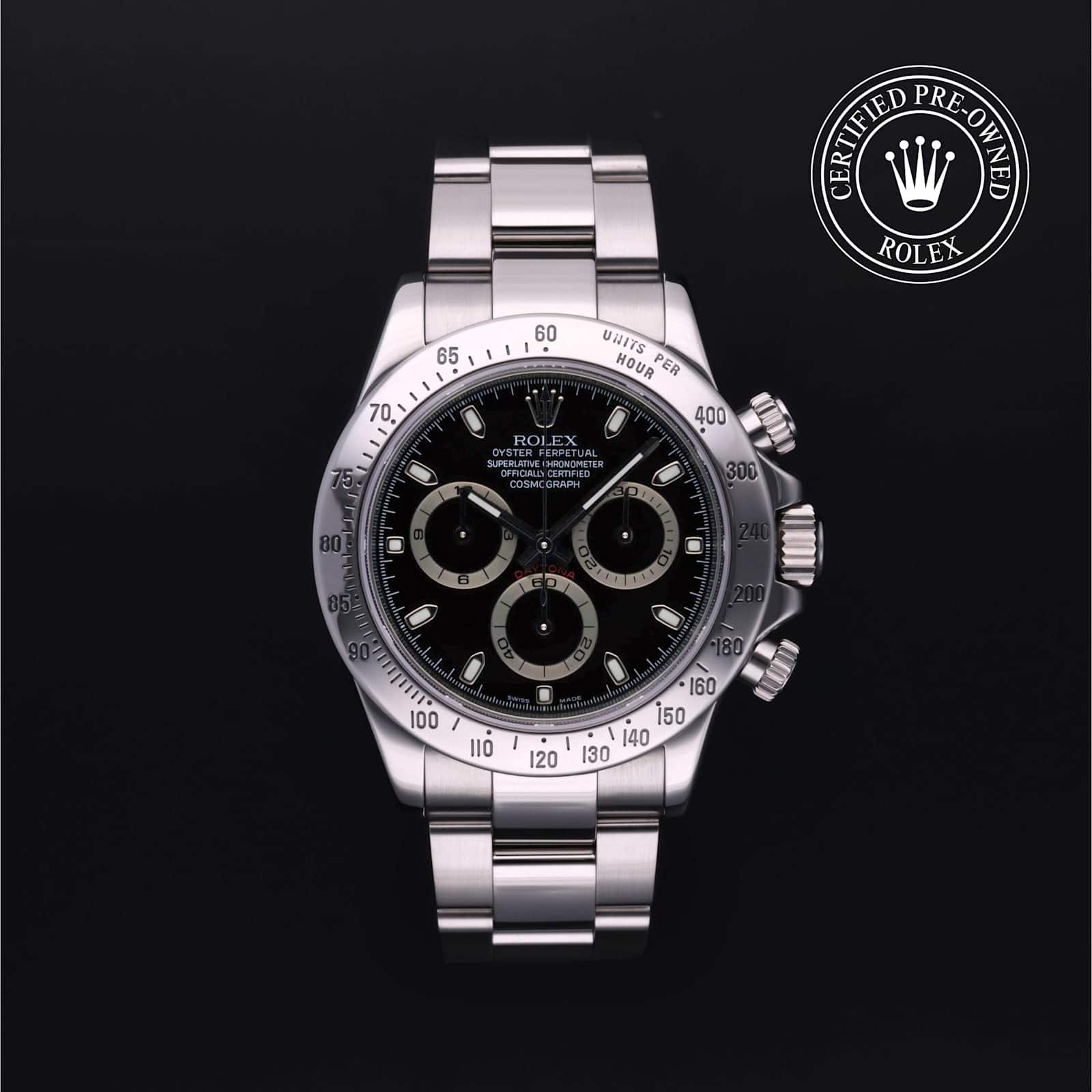 Rolex Cosmograph Daytona in Stainless steel, 116520 - Bucherer