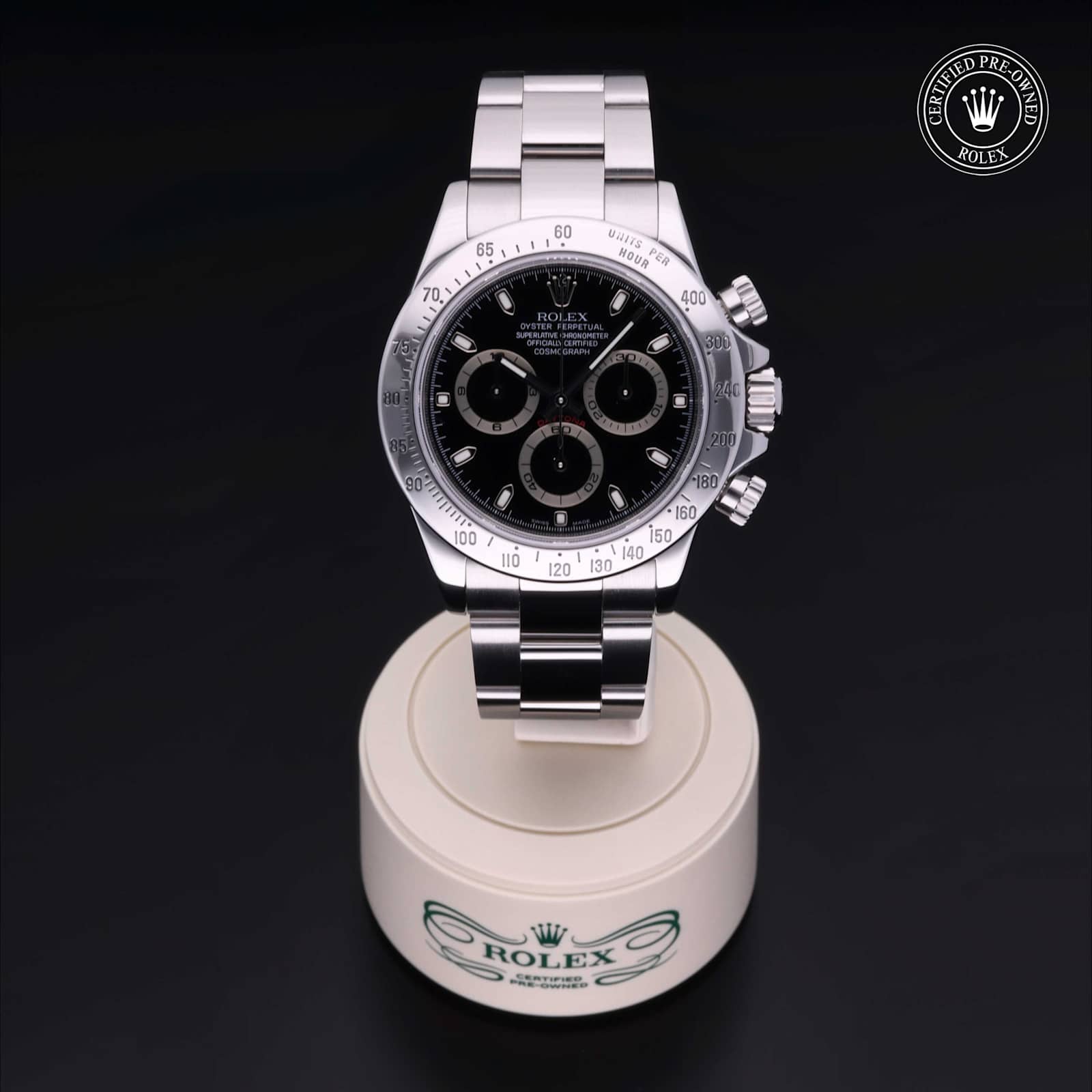 Rolex Cosmograph Daytona in Stainless steel, 116520 - Bucherer