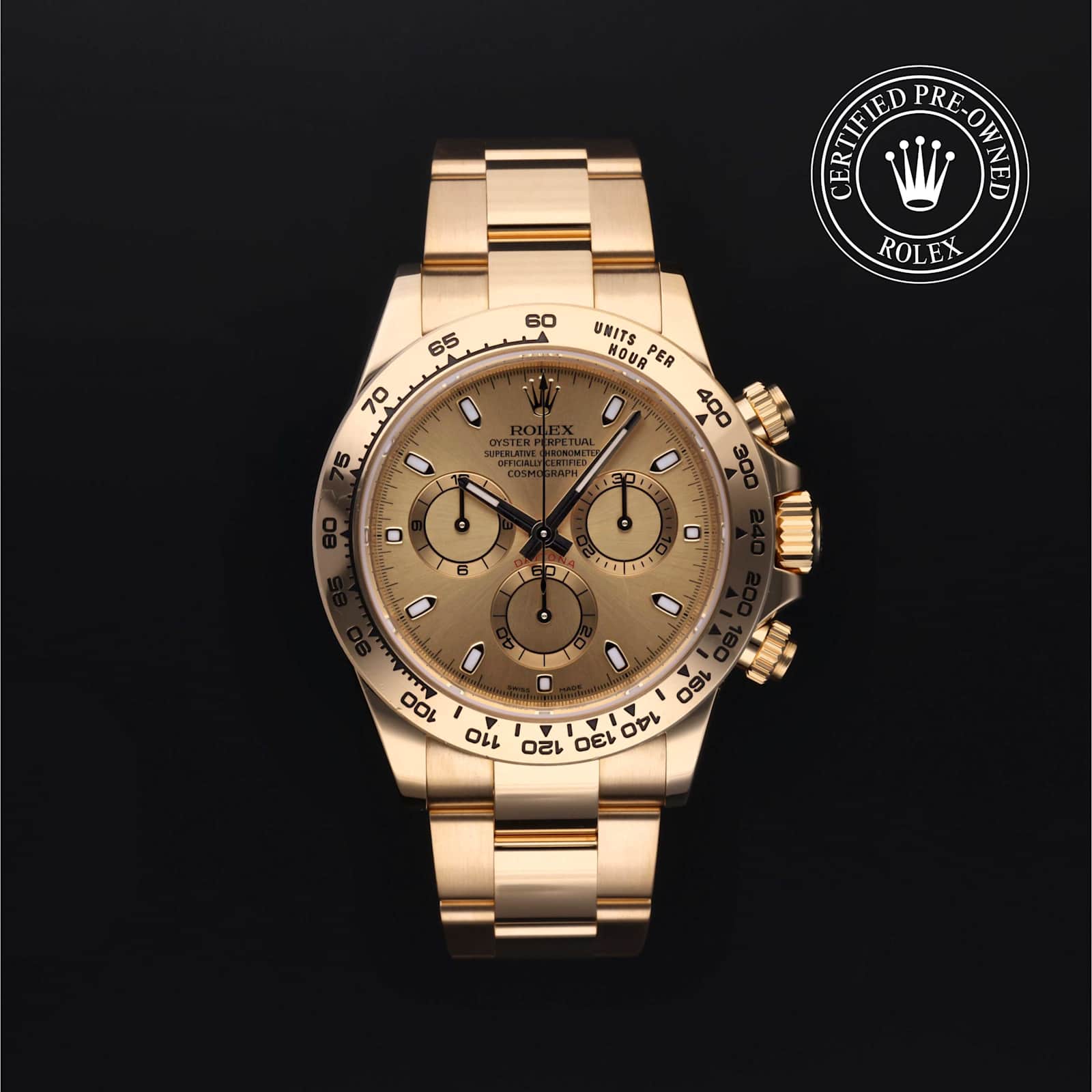 Rolex Cosmograph Daytona en Or Jaune, 116508 - Bucherer