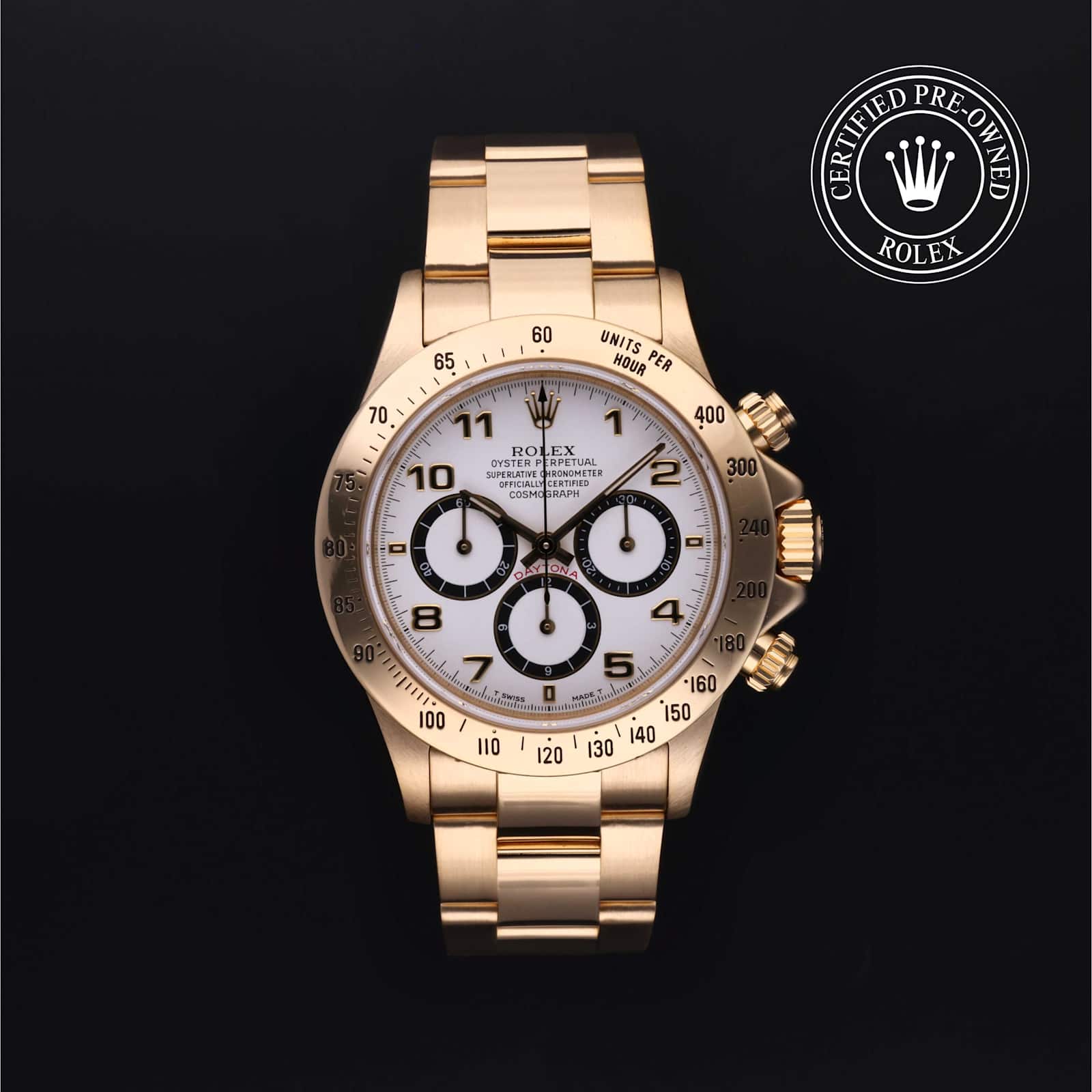 Rolex Cosmograph Daytona in Yellow Gold, 16528 - Bucherer