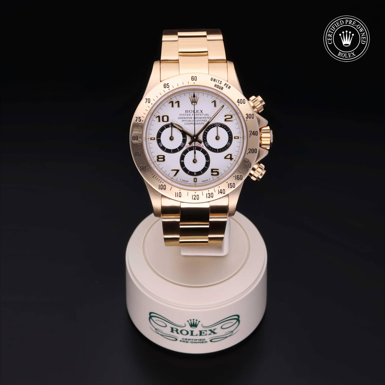 Rolex Cosmograph Daytona in Yellow Gold, 16528 - Bucherer