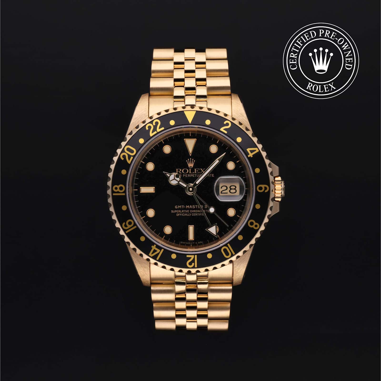 Rolex GMT-Master II in Yellow Gold, 16718 - Bucherer