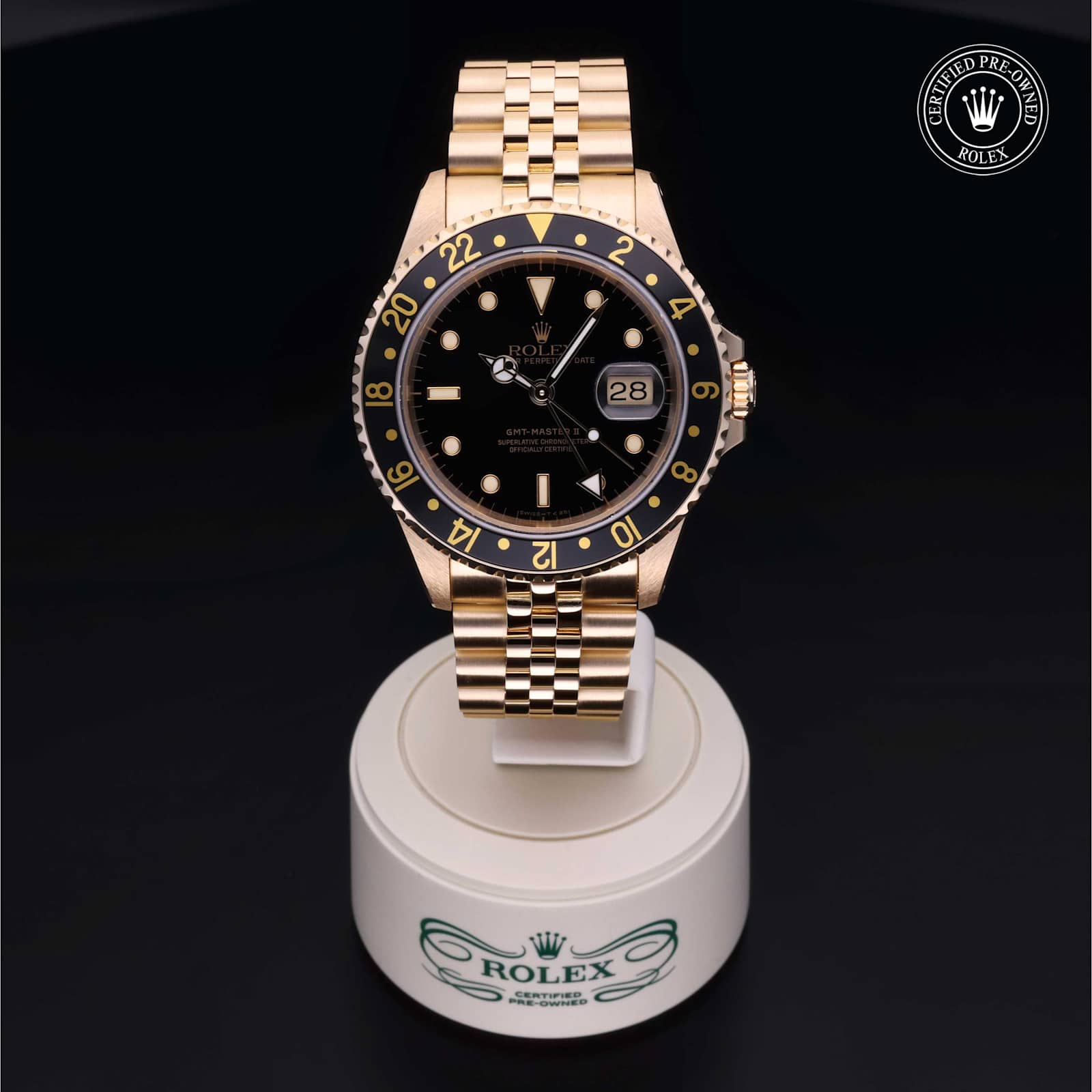 Rolex GMT-Master II in Yellow Gold, 16718 - Bucherer