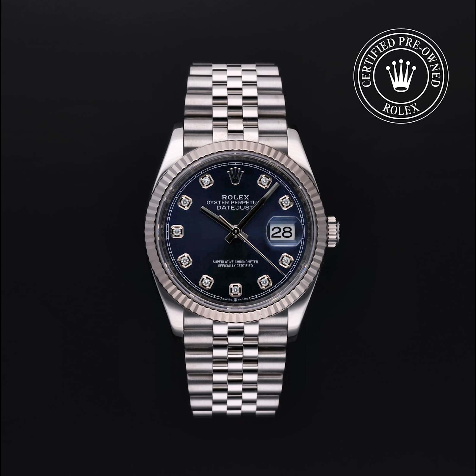 Rolex Datejust in Stainless steel, 126234 - Bucherer