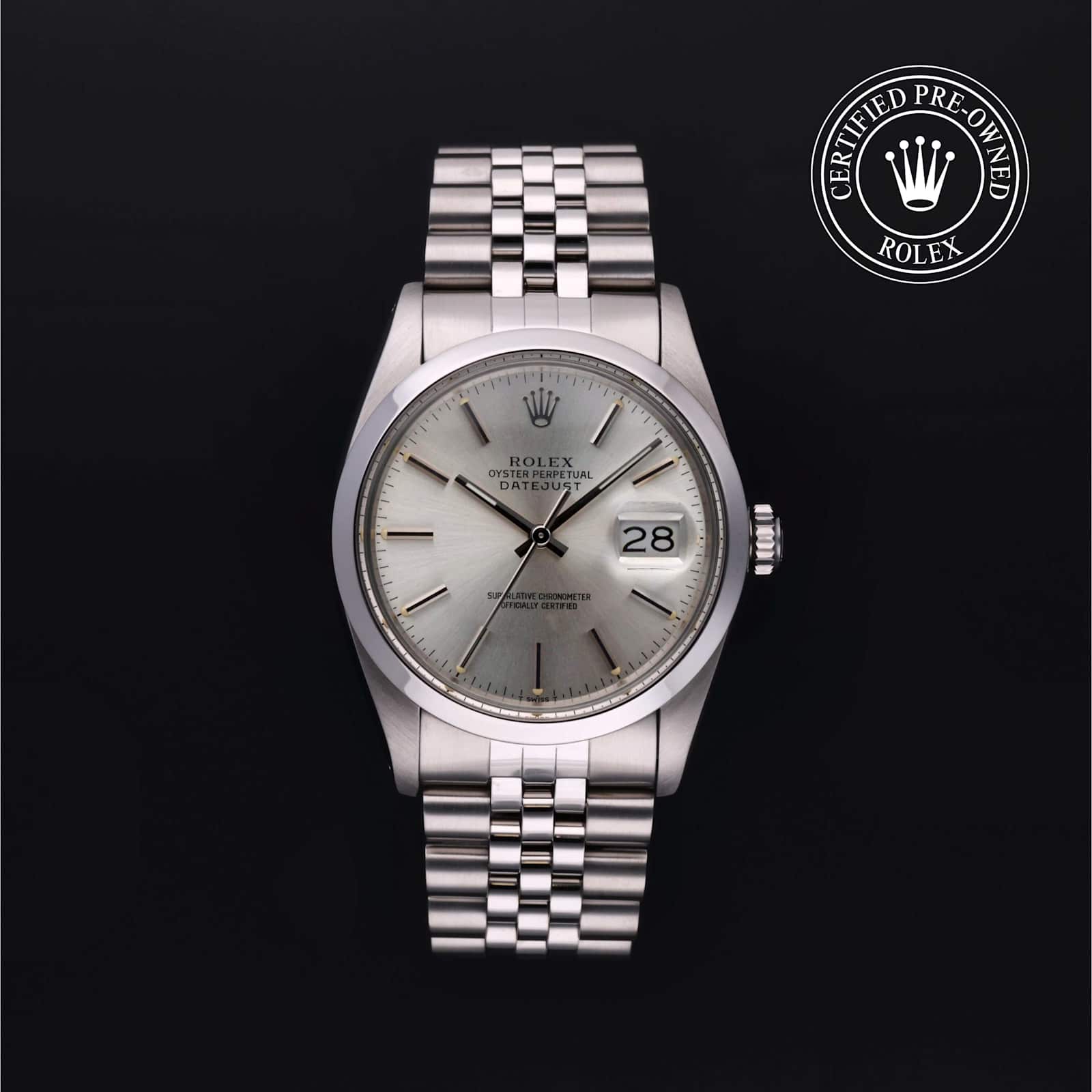 Rolex Datejust in Edelstahl, 16000 - Bucherer