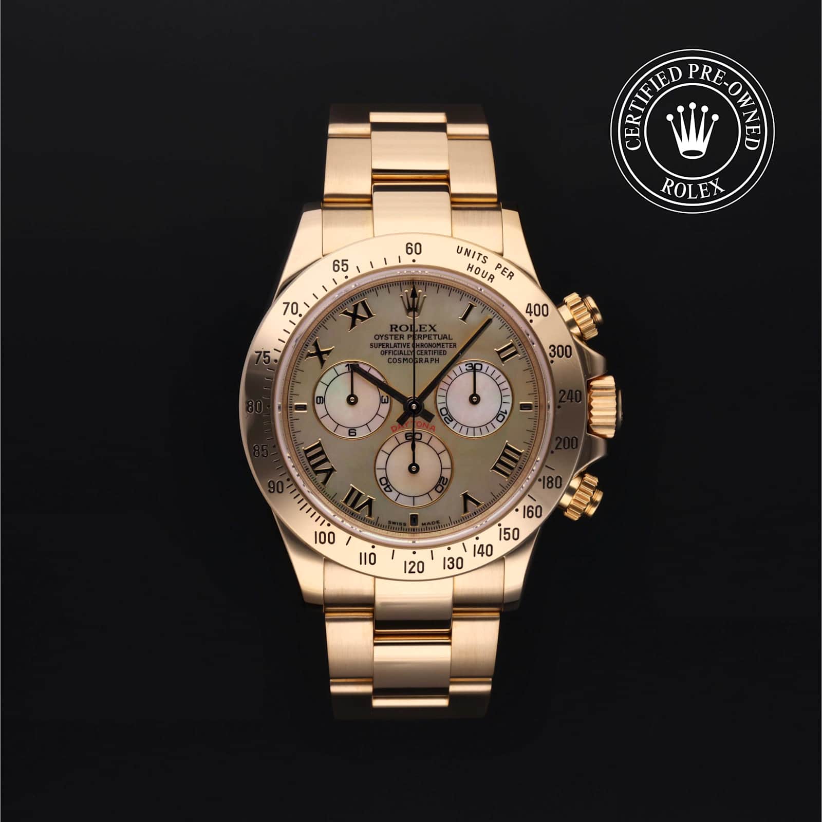 Rolex Cosmograph Daytona en Or Jaune, 116528 - Bucherer