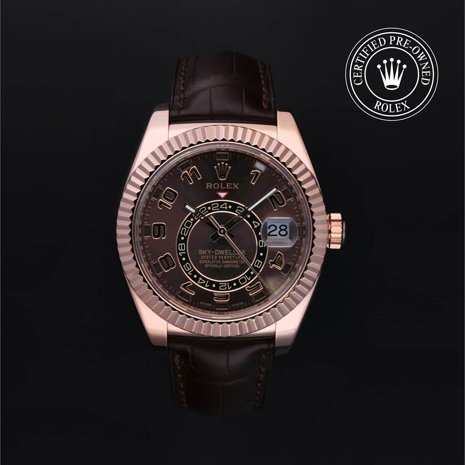 Rolex Sky-Dweller in Rose Gold, 326135 - Bucherer