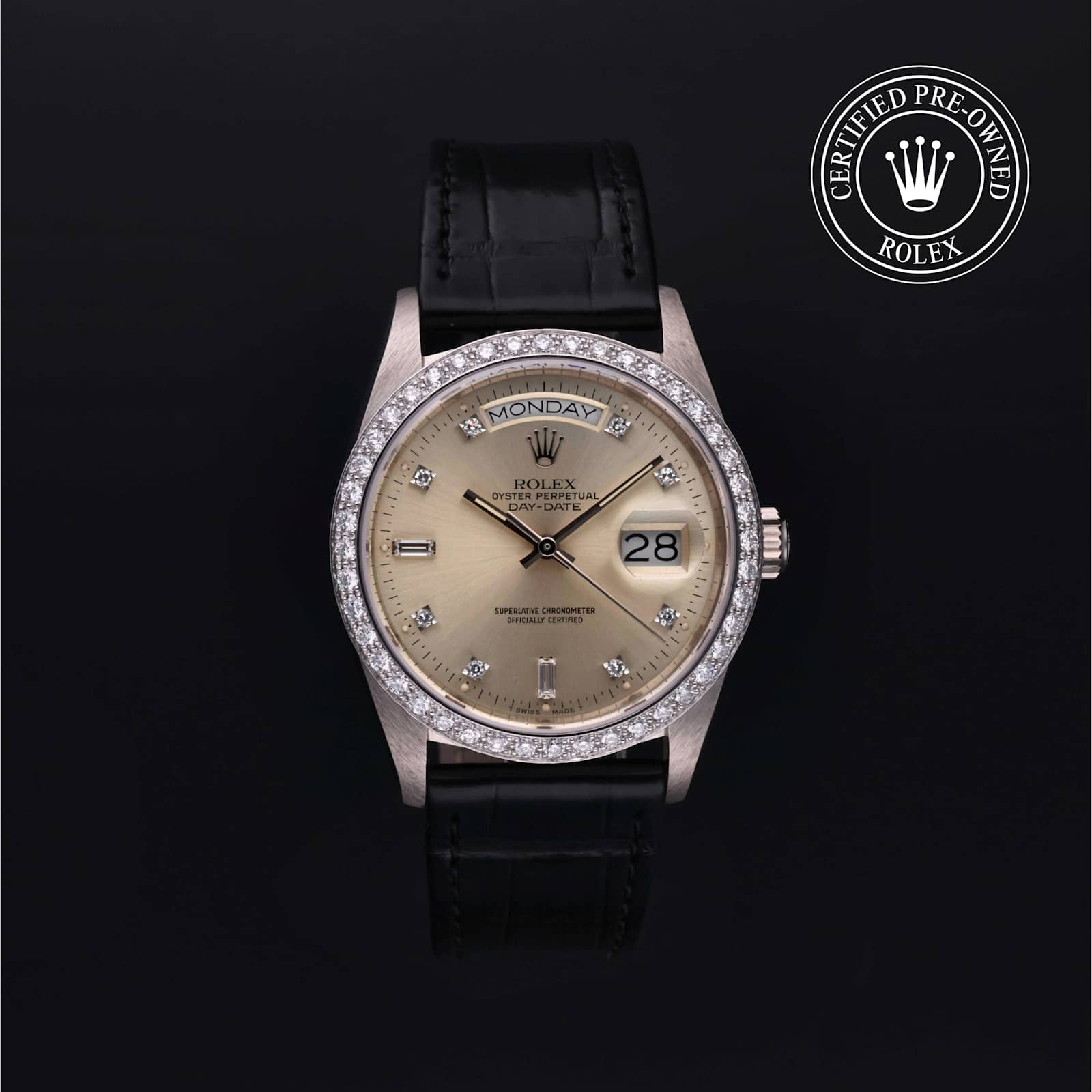 Rolex Day-Date in White Gold, 18049 - Bucherer