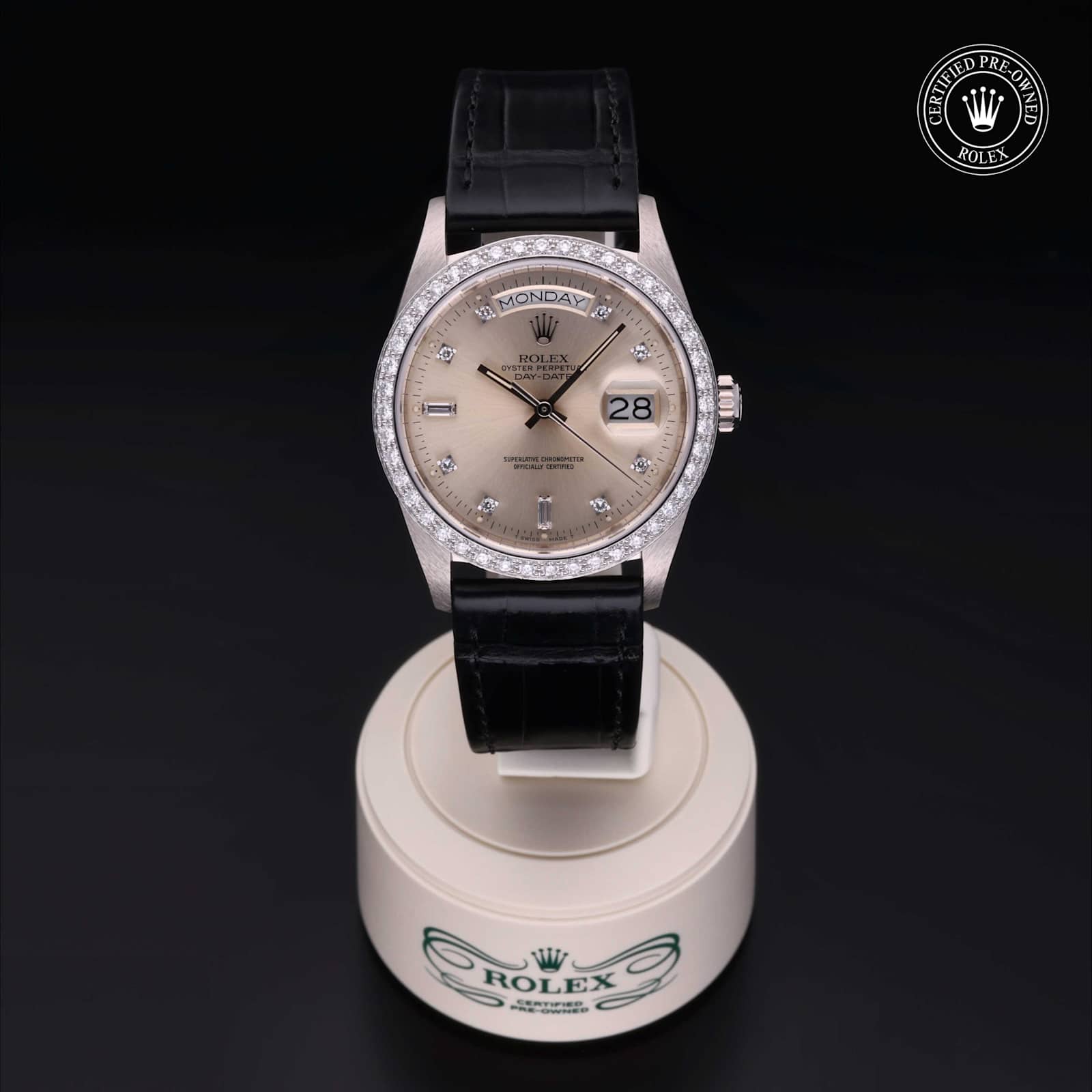 Rolex Day-Date in White Gold, 18049 - Bucherer