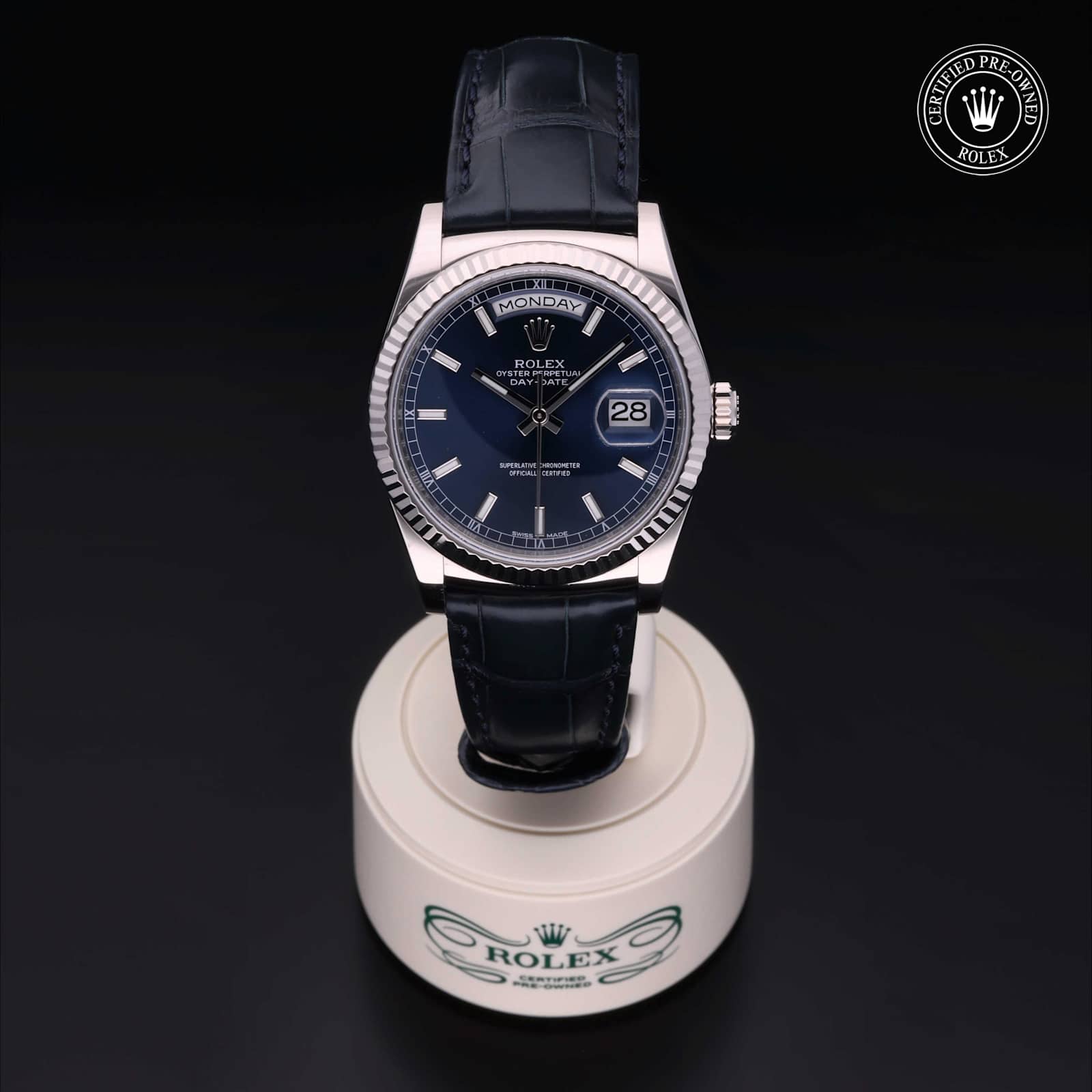 Rolex Day-Date in White gold, 118139 - Bucherer