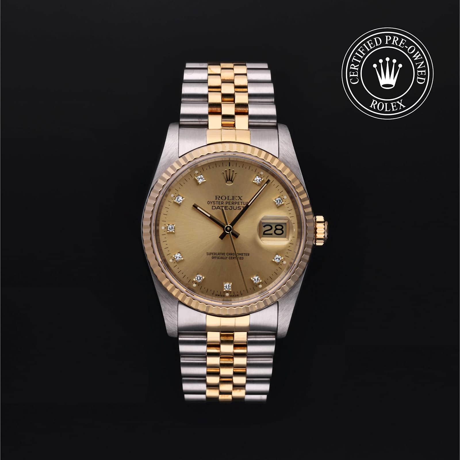 Rolex Datejust in Bicolour, 16233 - Bucherer
