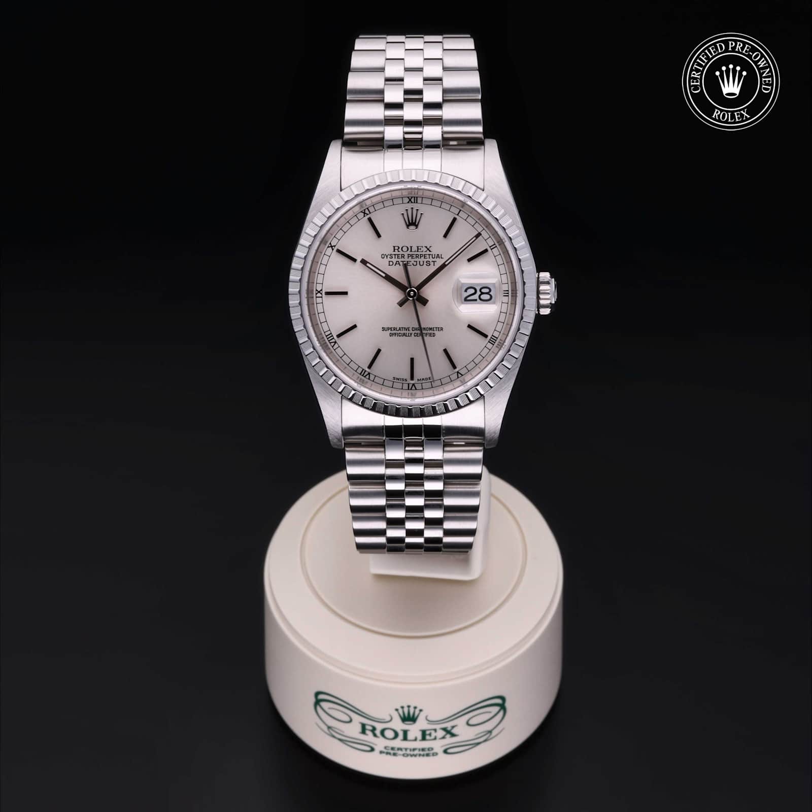 Rolex Datejust in Steel, 16220 - Bucherer
