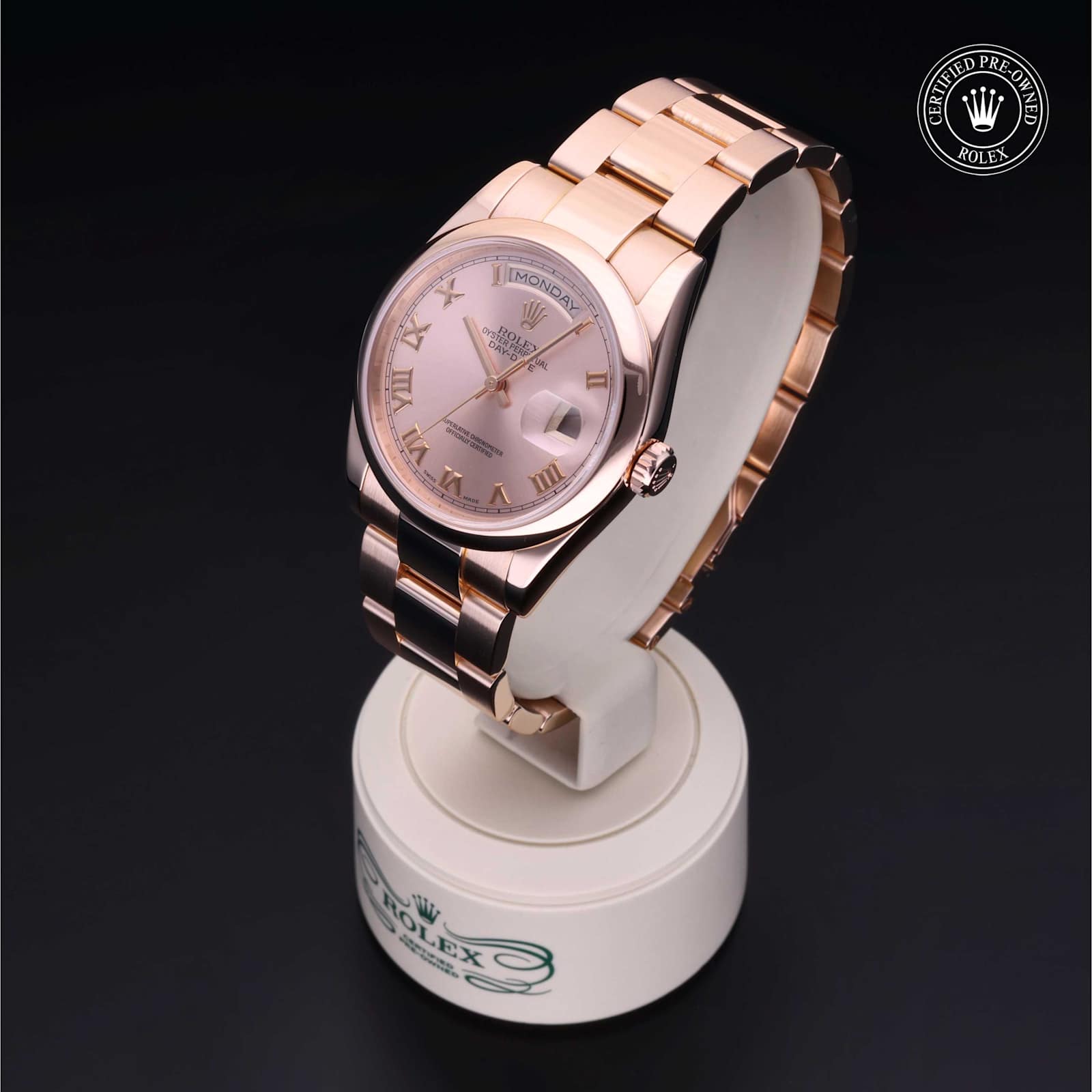 Rolex Day-Date en Or Rose, 118205 - Bucherer