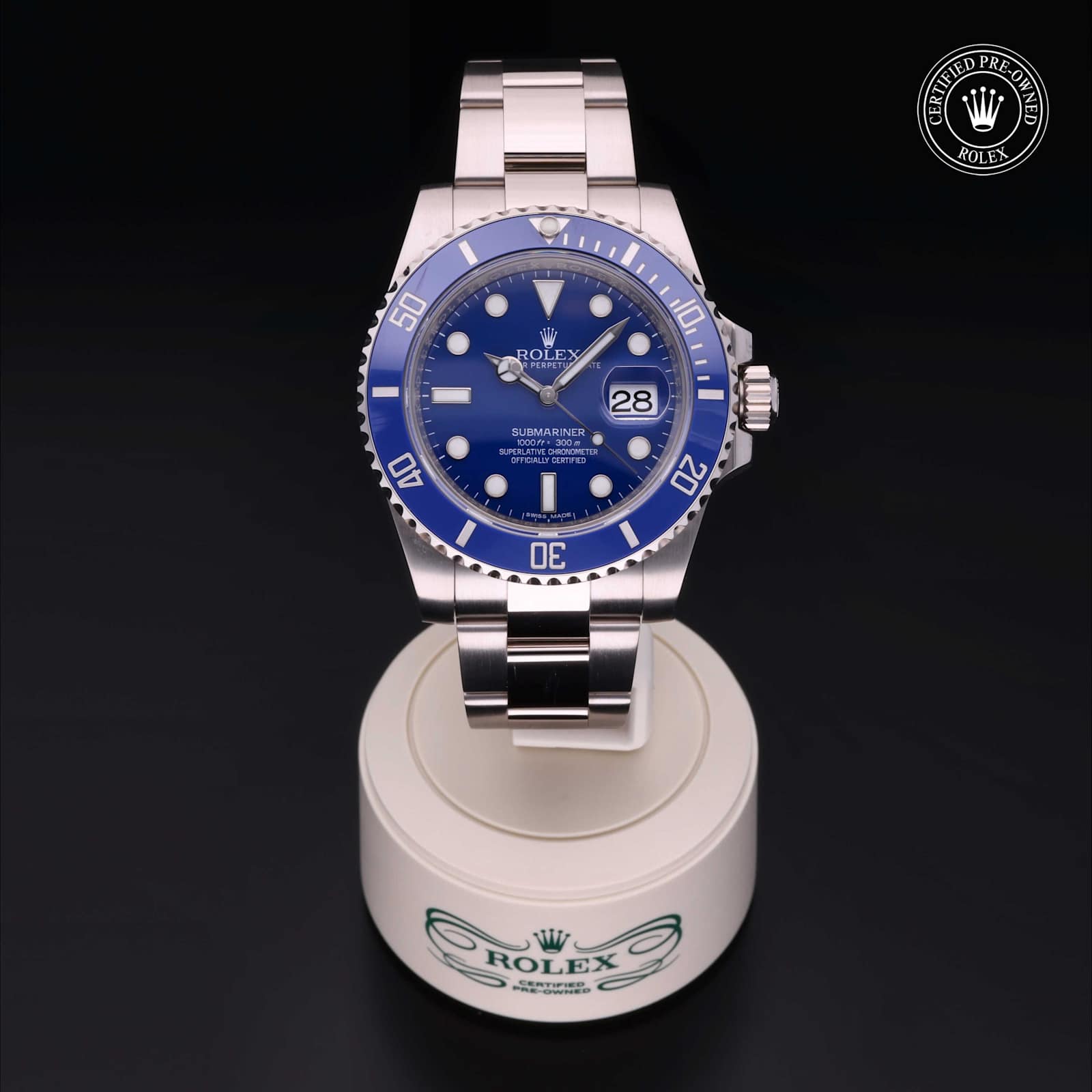 Rolex Submariner Date in White Gold, 116619 - Bucherer