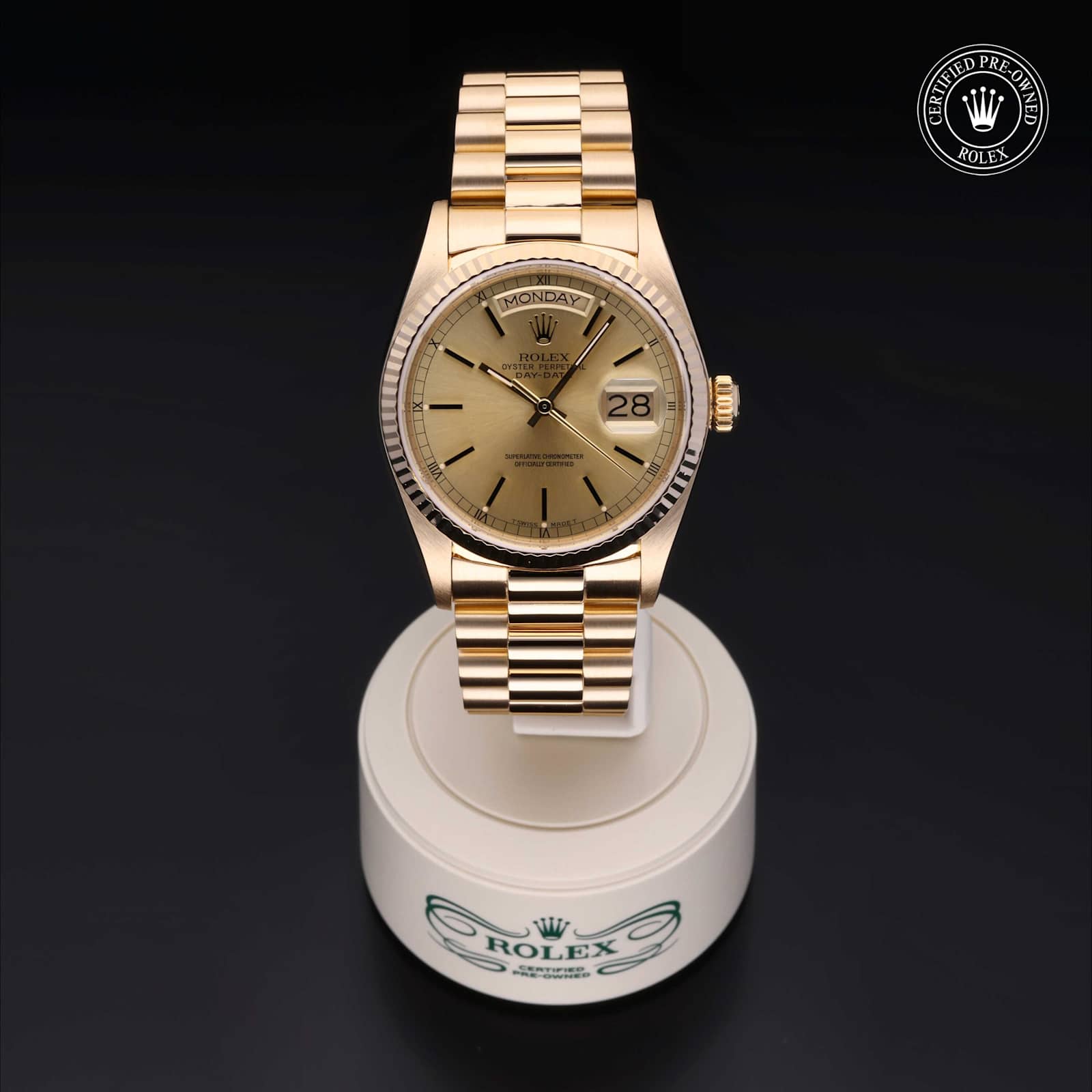 Rolex Day-Date in Yellow Gold, 18038 - Bucherer