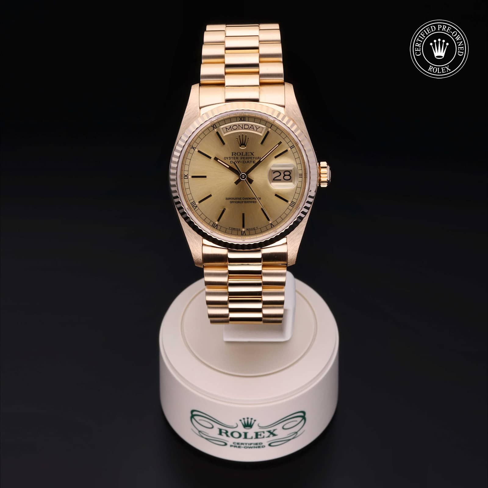 Rolex Day-Date in Yellow Gold, 18038 - Bucherer