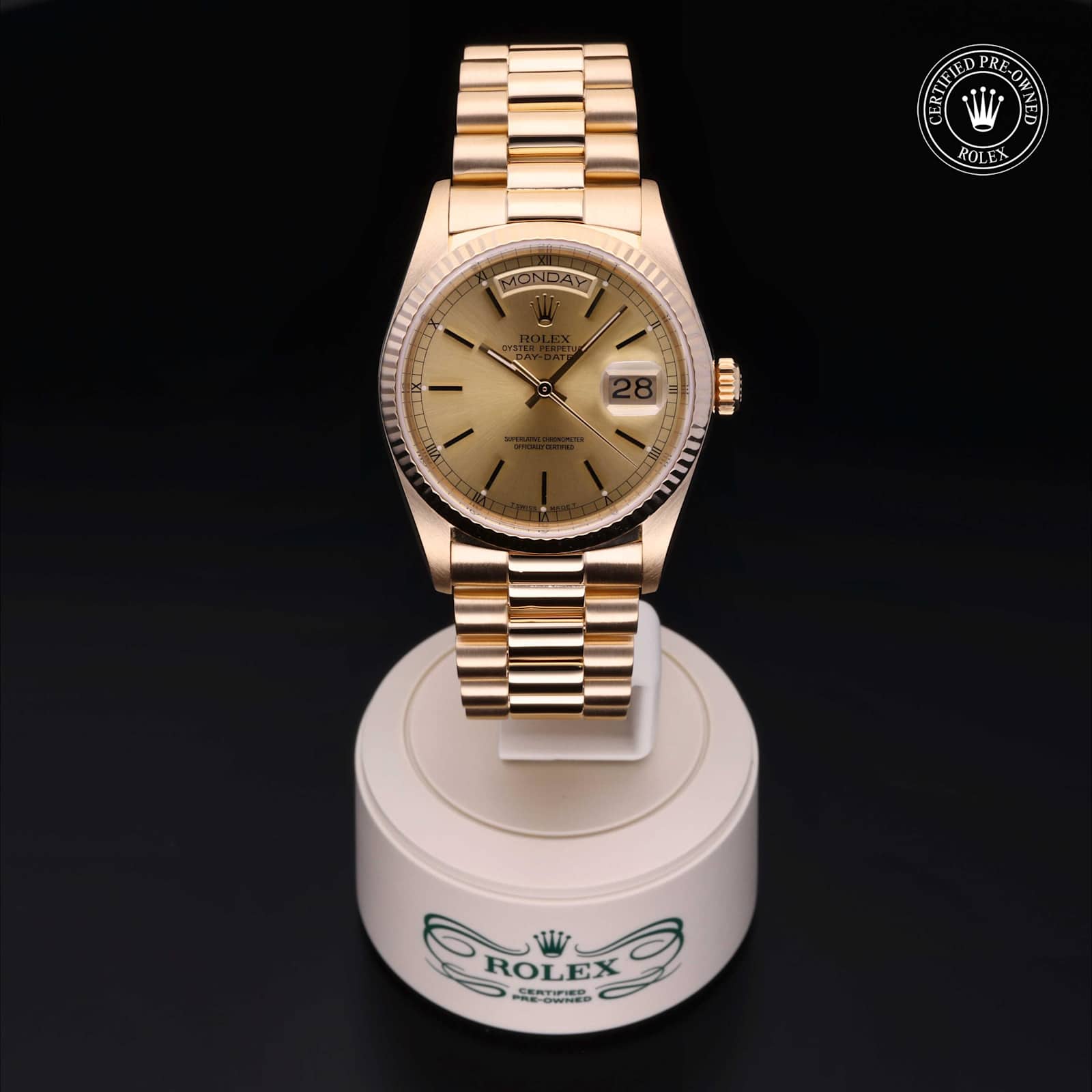 Rolex Day-Date in Yellow Gold, 18038 - Bucherer