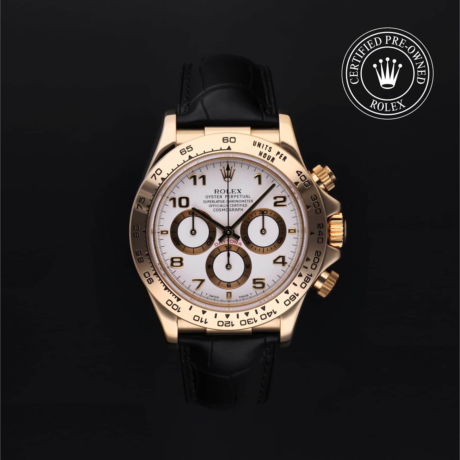 Rolex Cosmograph Daytona in Yellow Gold, 16518 - Bucherer