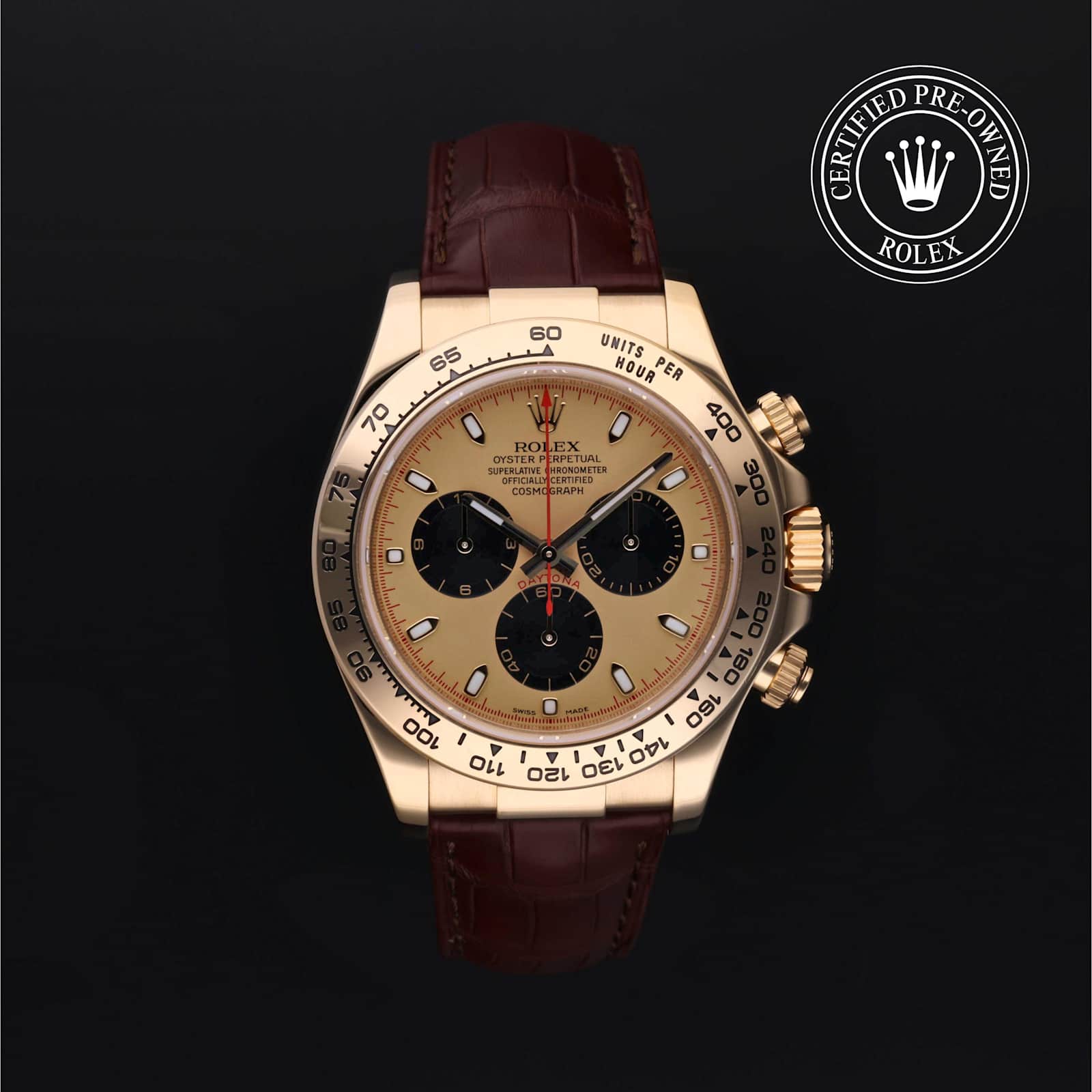 Rolex Cosmograph Daytona in Yellow Gold, 116518 - Bucherer