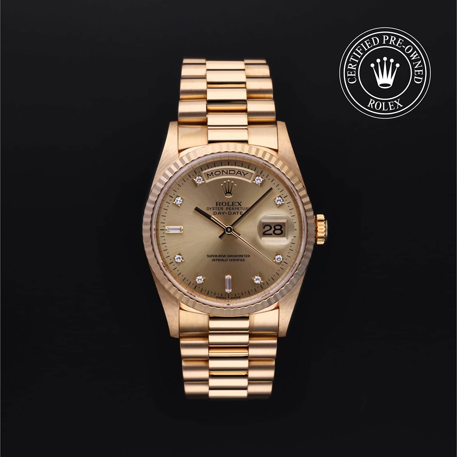Rolex Day-Date in Yellow Gold, 18238 - Bucherer