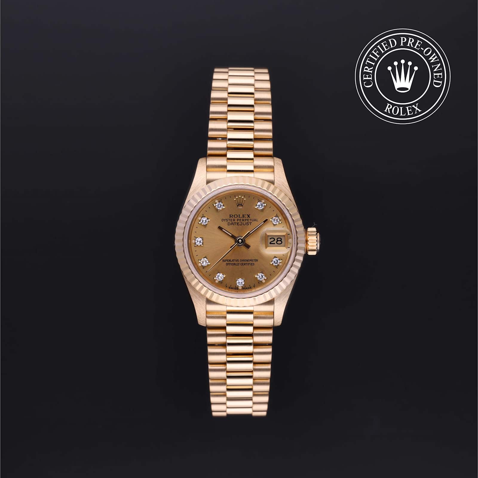 Rolex Datejust in Yellow Gold, 69178 - Bucherer