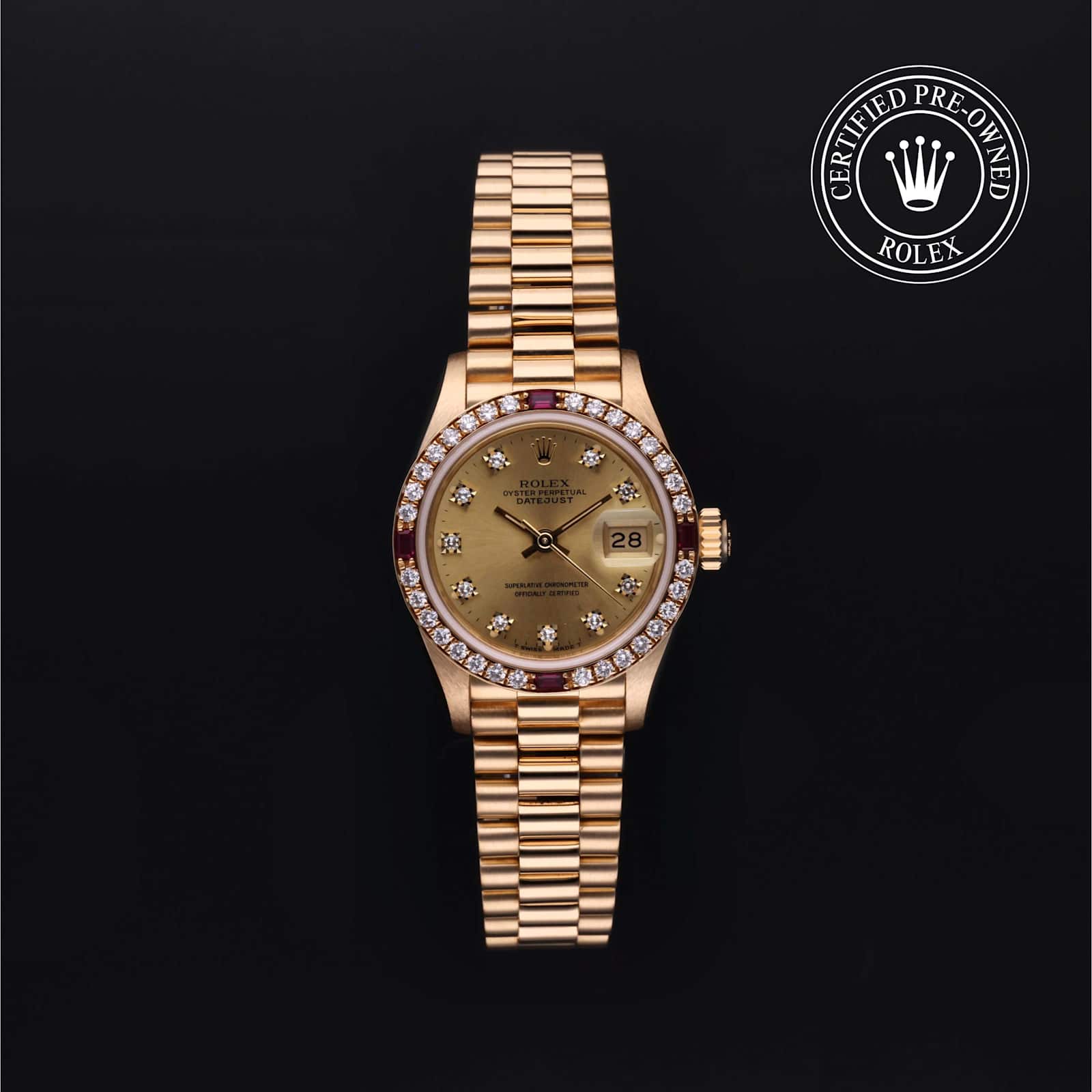 Rolex Datejust in Yellow Gold, 69068 - Bucherer