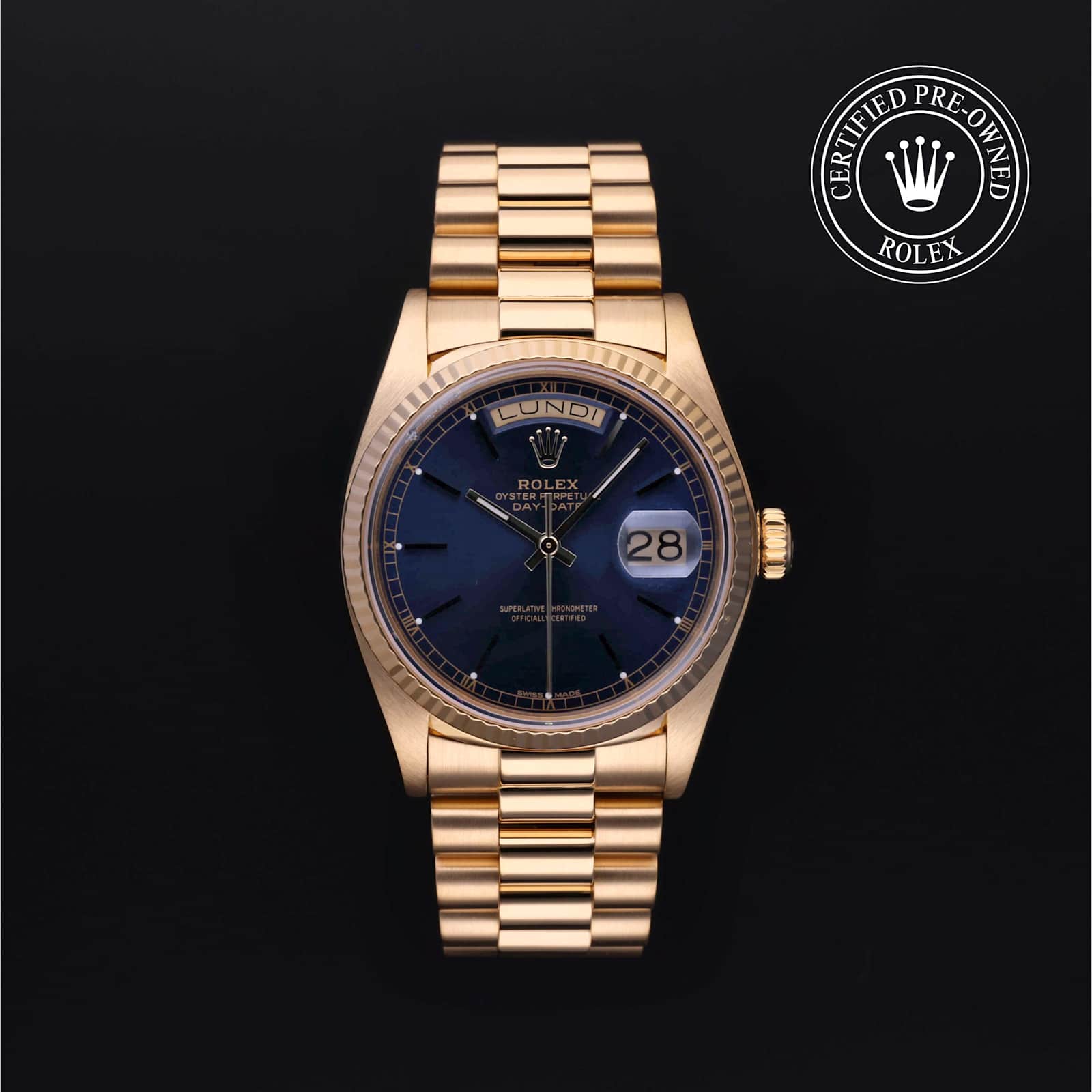 Rolex Day-Date in Yellow Gold, 18038 - Bucherer