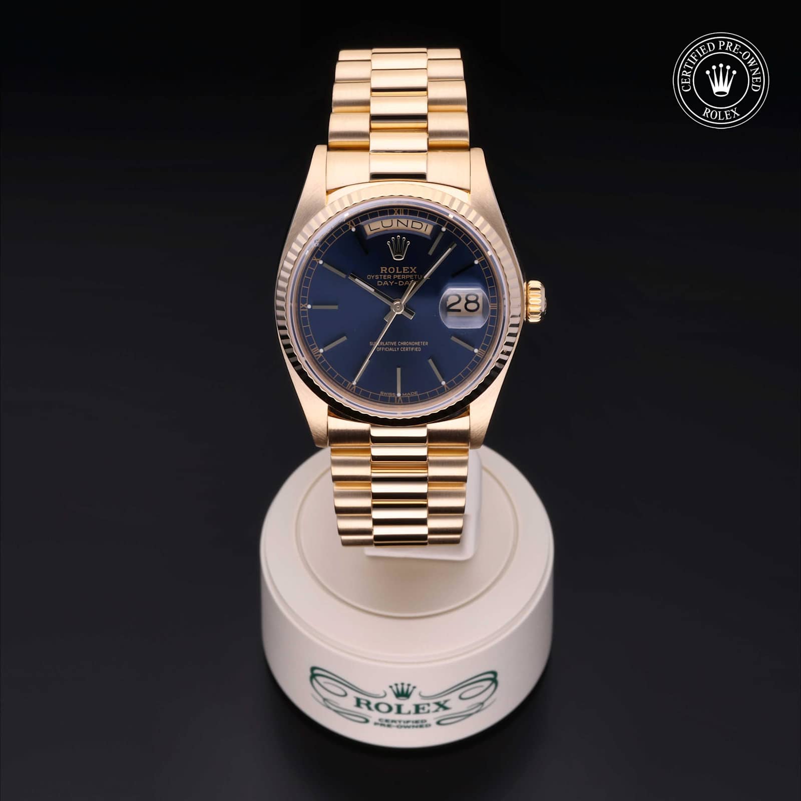 Rolex Day-Date in Yellow Gold, 18038 - Bucherer