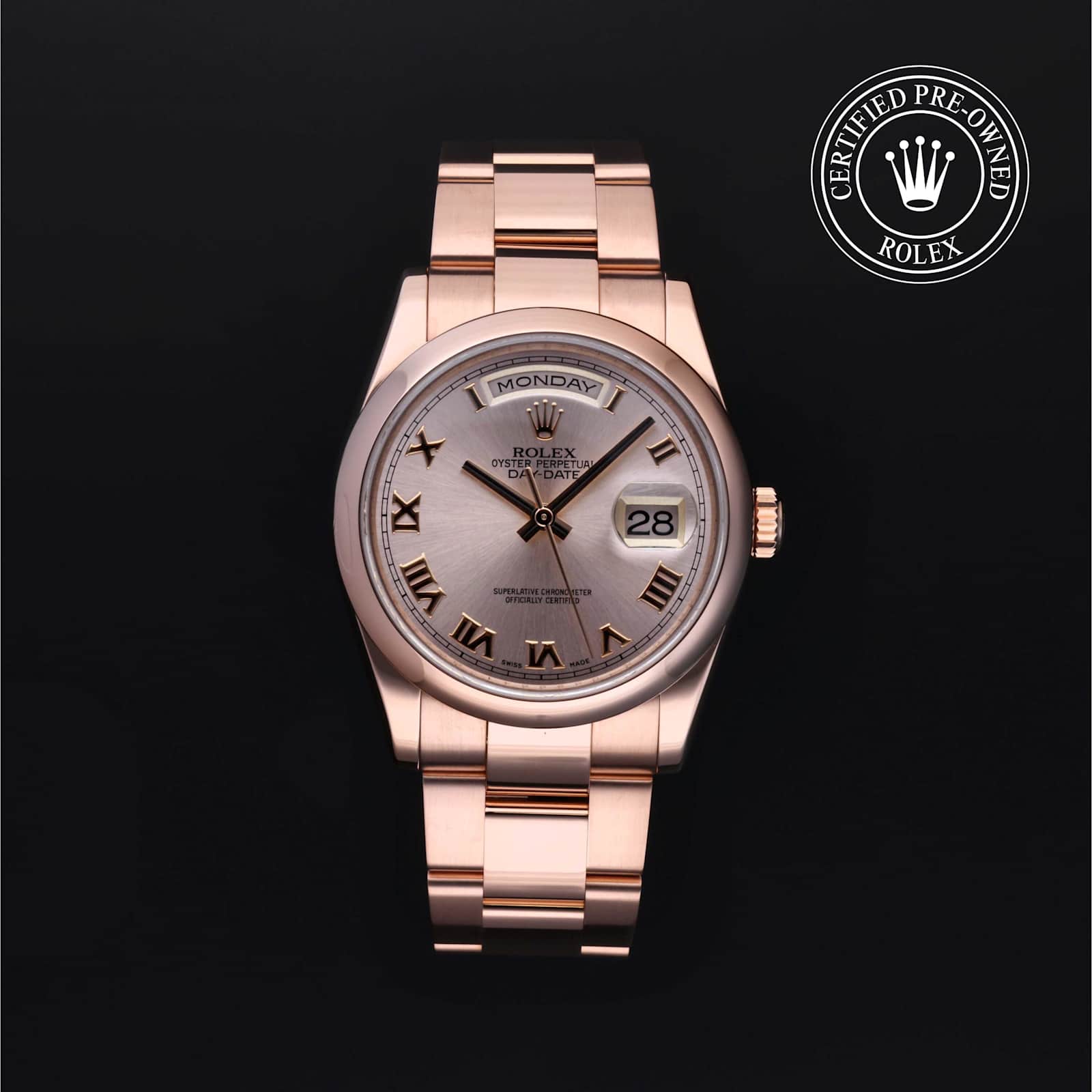 Rolex Day-Date in Rose Gold, 118205 - Bucherer