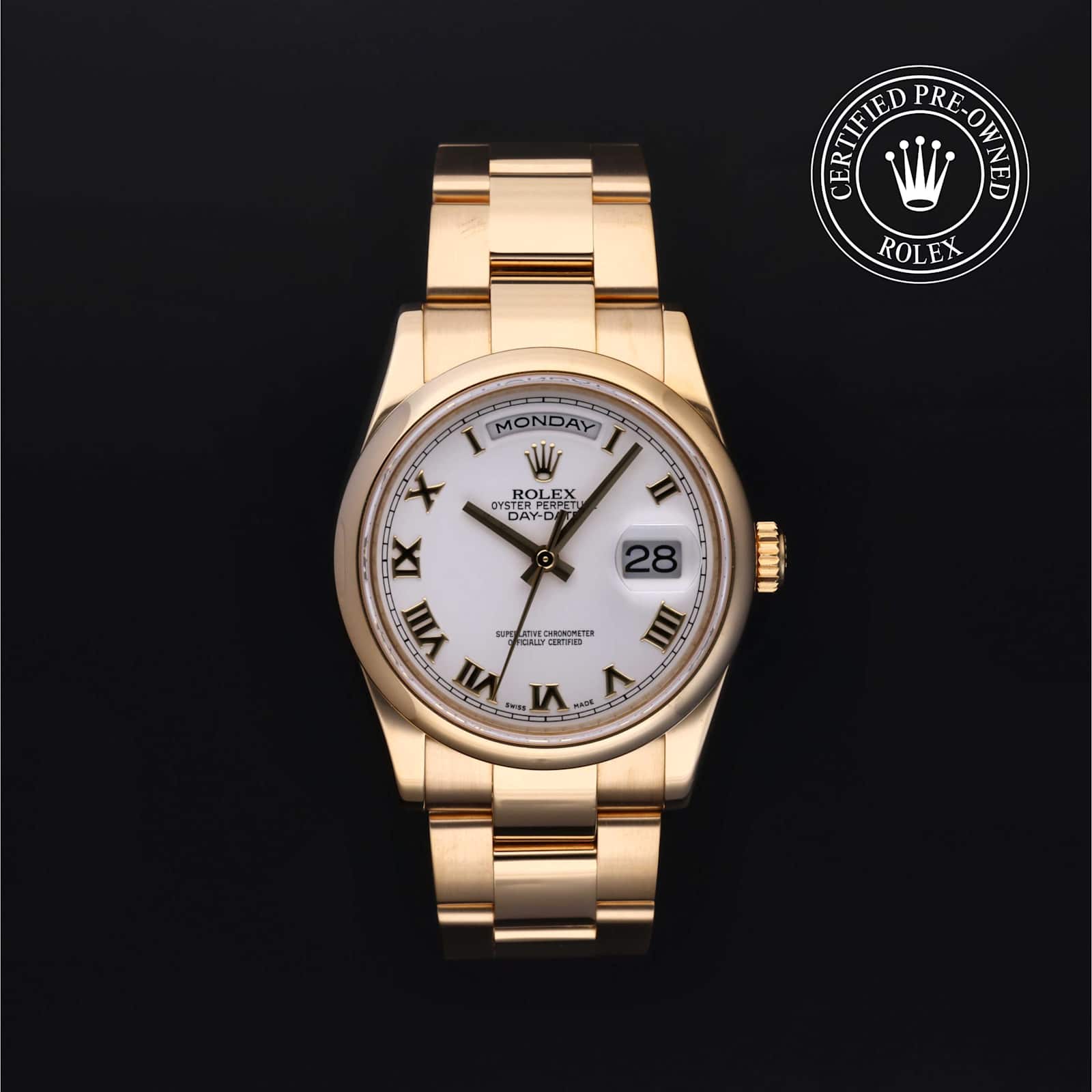 Rolex Day-Date in Yellow Gold, 118208 - Bucherer