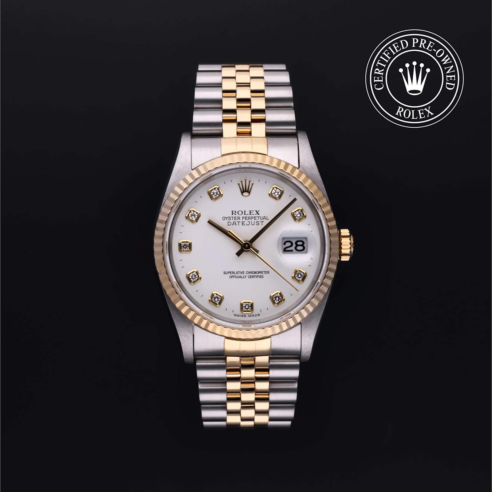Rolex Datejust in Bicolour, 16233 - Bucherer