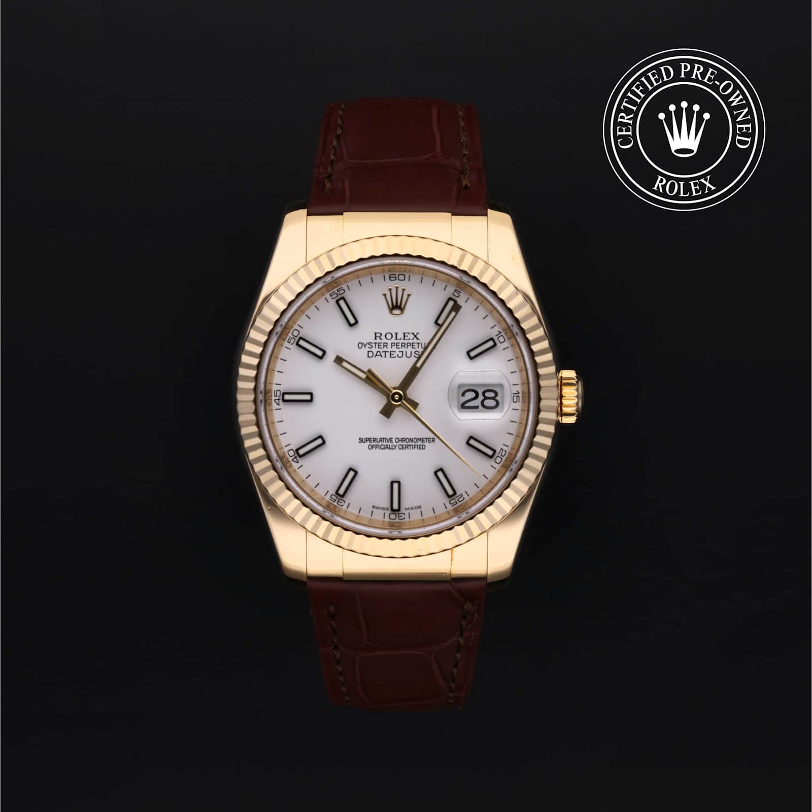 Rolex Datejust in Yellow Gold, 116138 - Bucherer