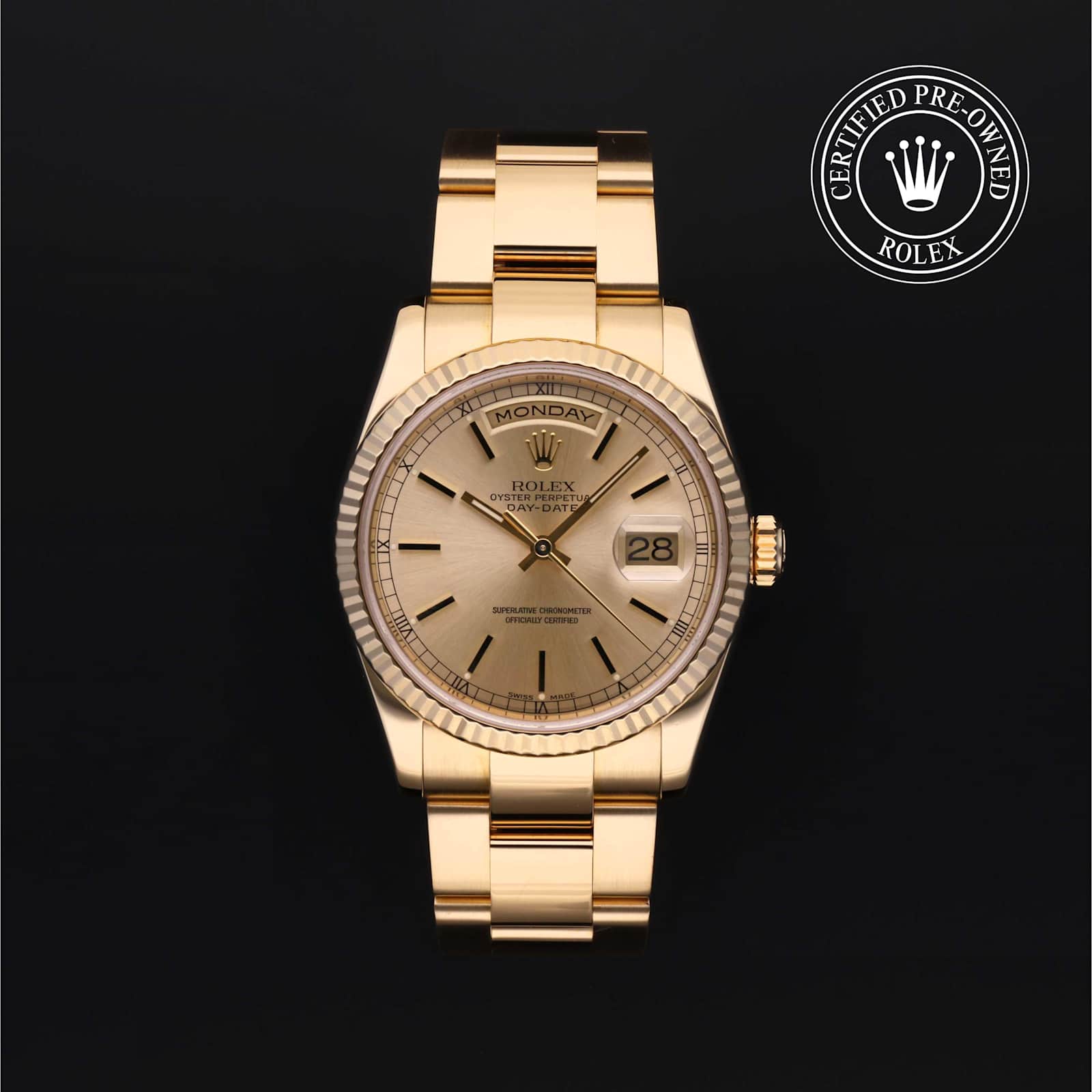 Rolex Day-Date in Yellow Gold, 118238 - Bucherer