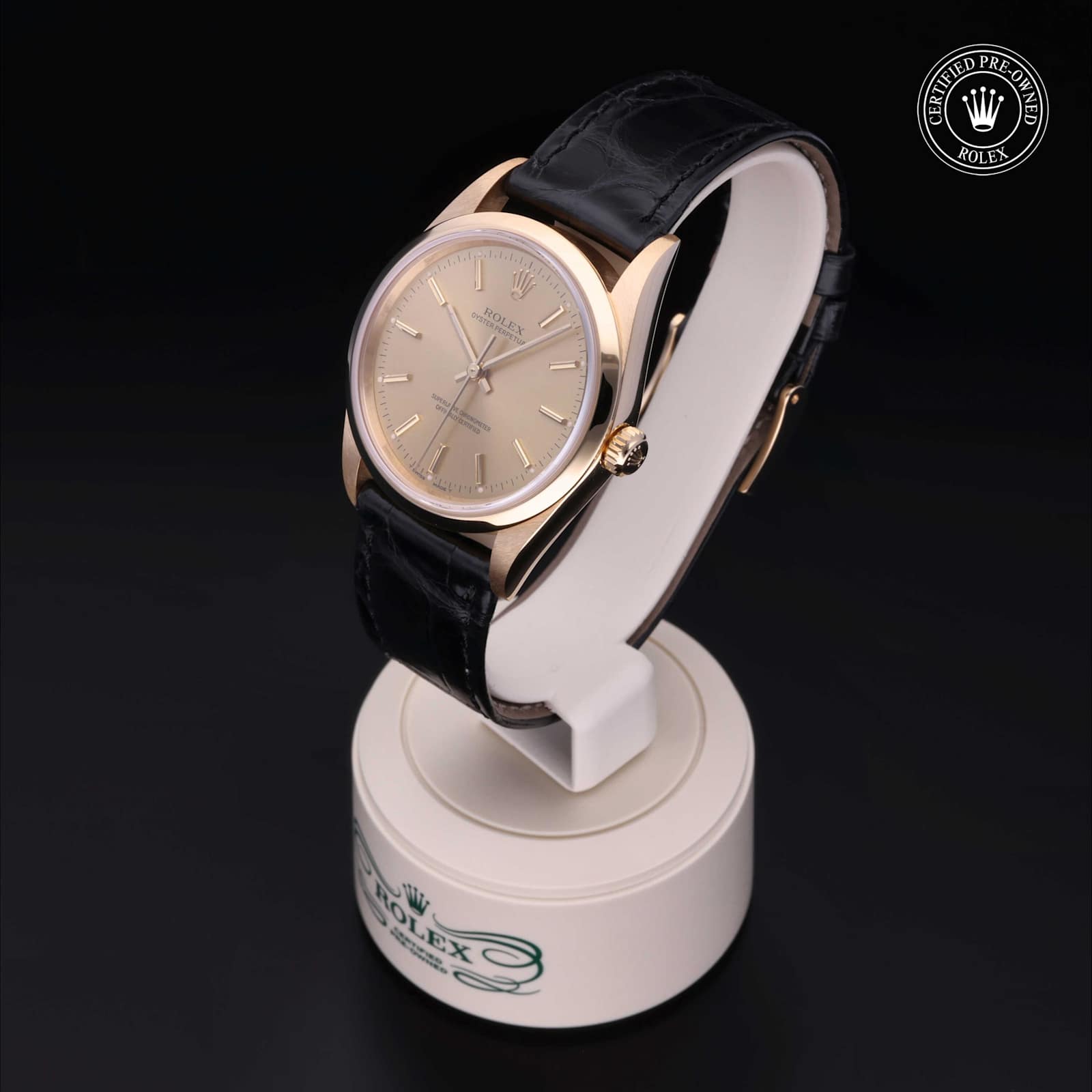 Rolex Oyster Perpetual in Yellow Gold, 14208 - Bucherer