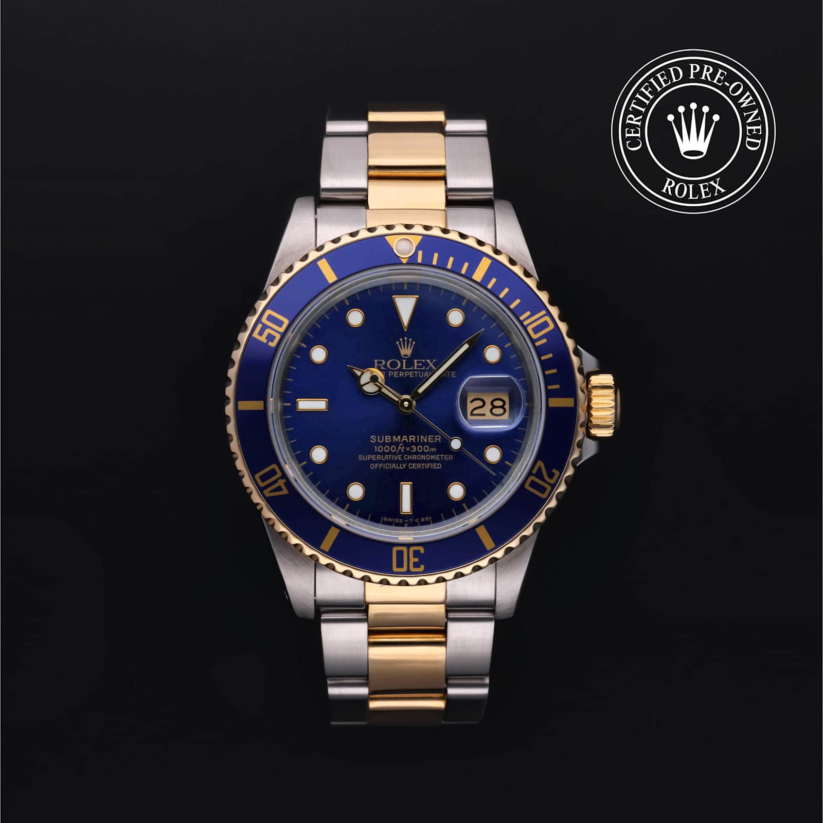 Rolex Submariner Date in Bicolor, 16803 - Bucherer