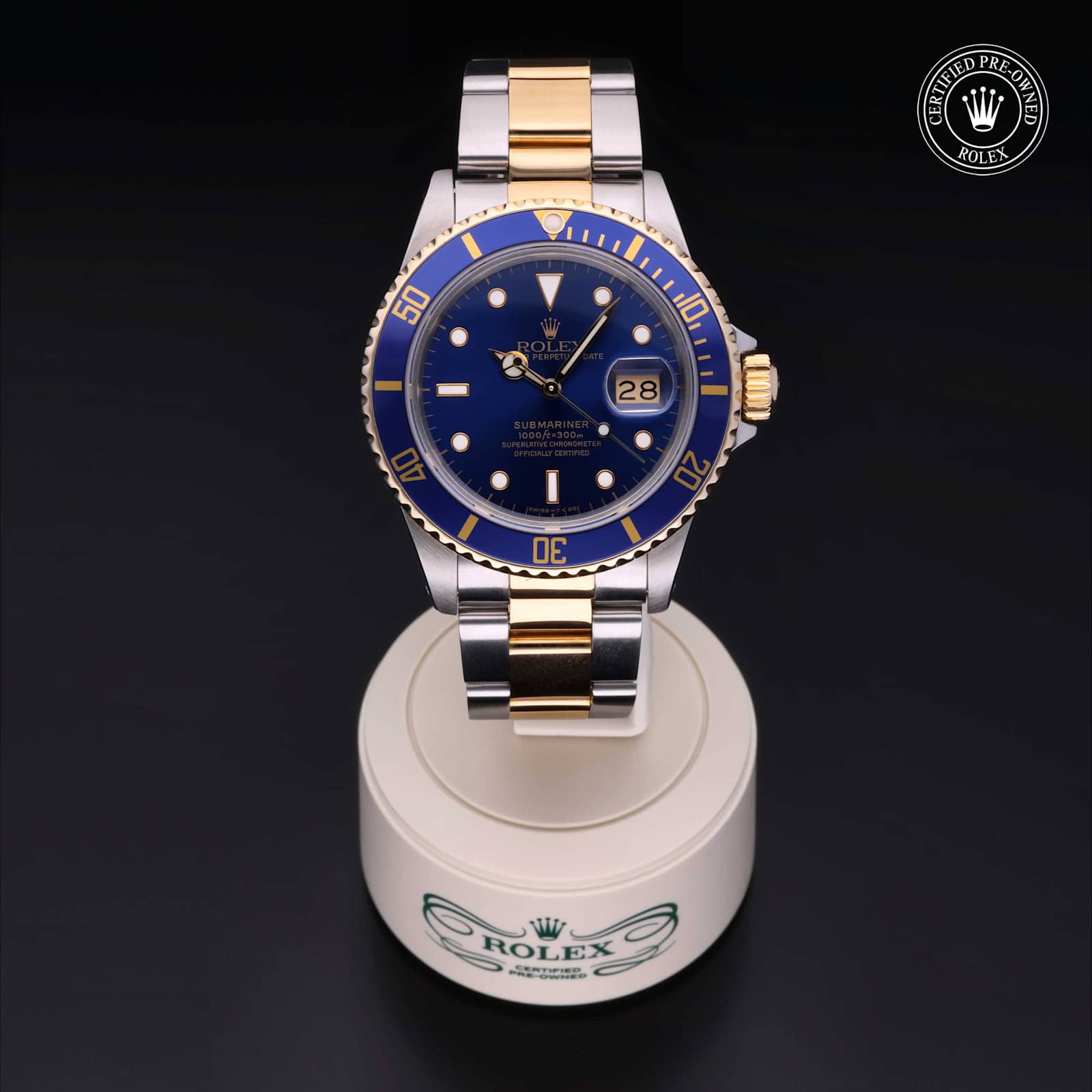 Rolex Submariner Date in Bicolor, 16803 - Bucherer