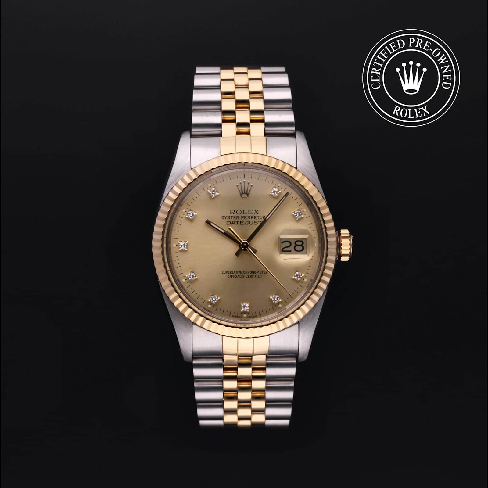 Rolex Datejust en Bicolore, 16013 - Bucherer