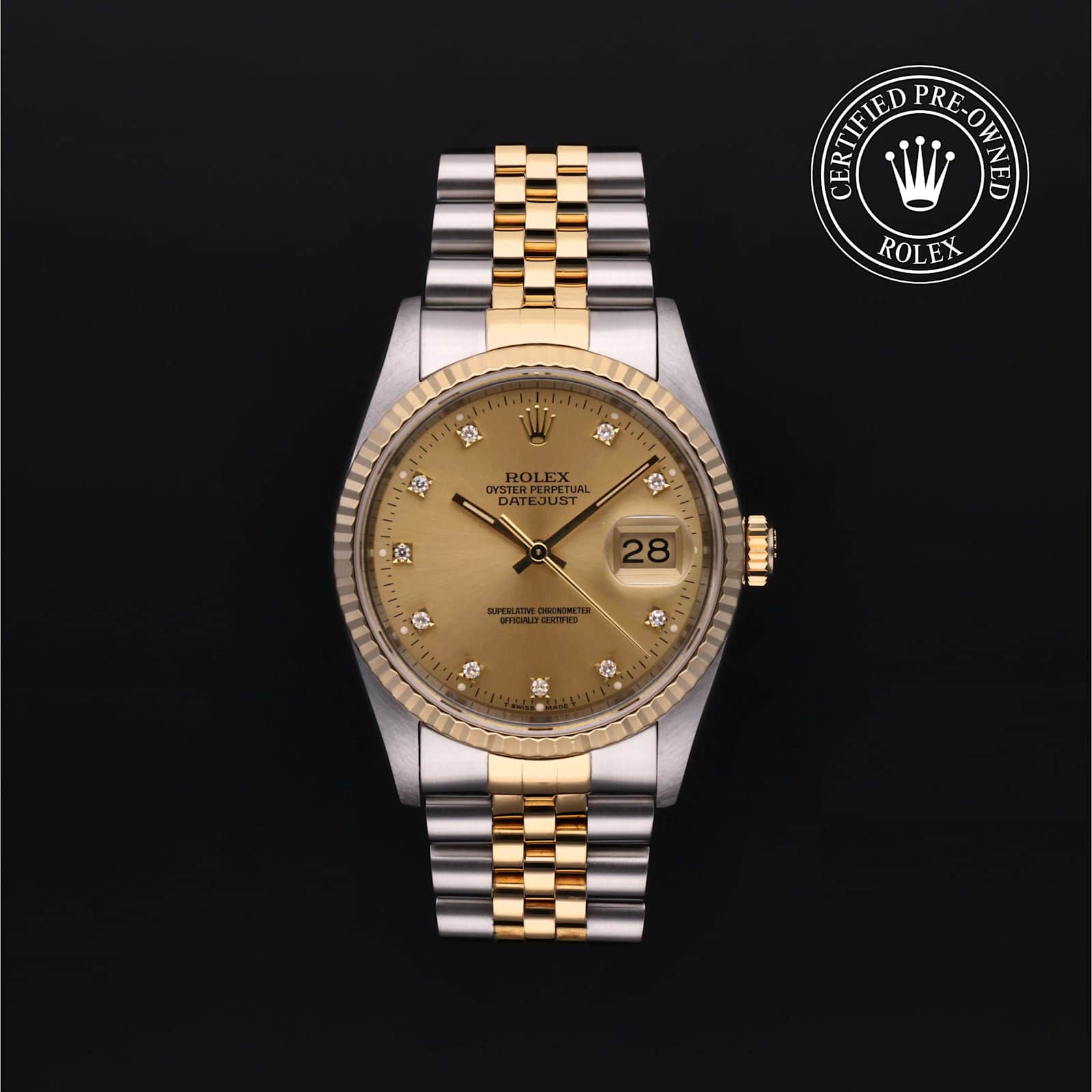 Rolex Datejust in Bicolour, 16233 - Bucherer