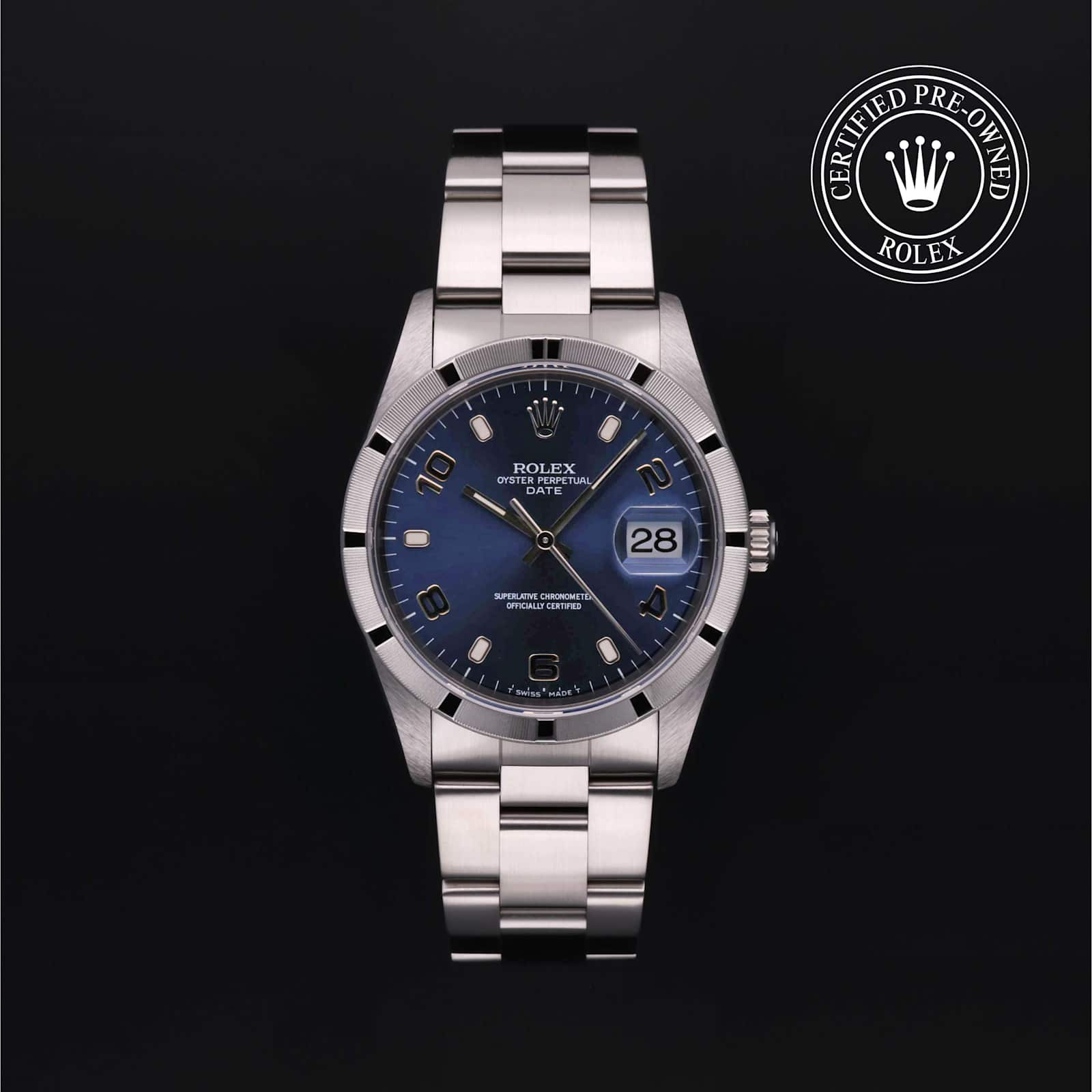 Rolex Date in Steel, 15210 - Bucherer